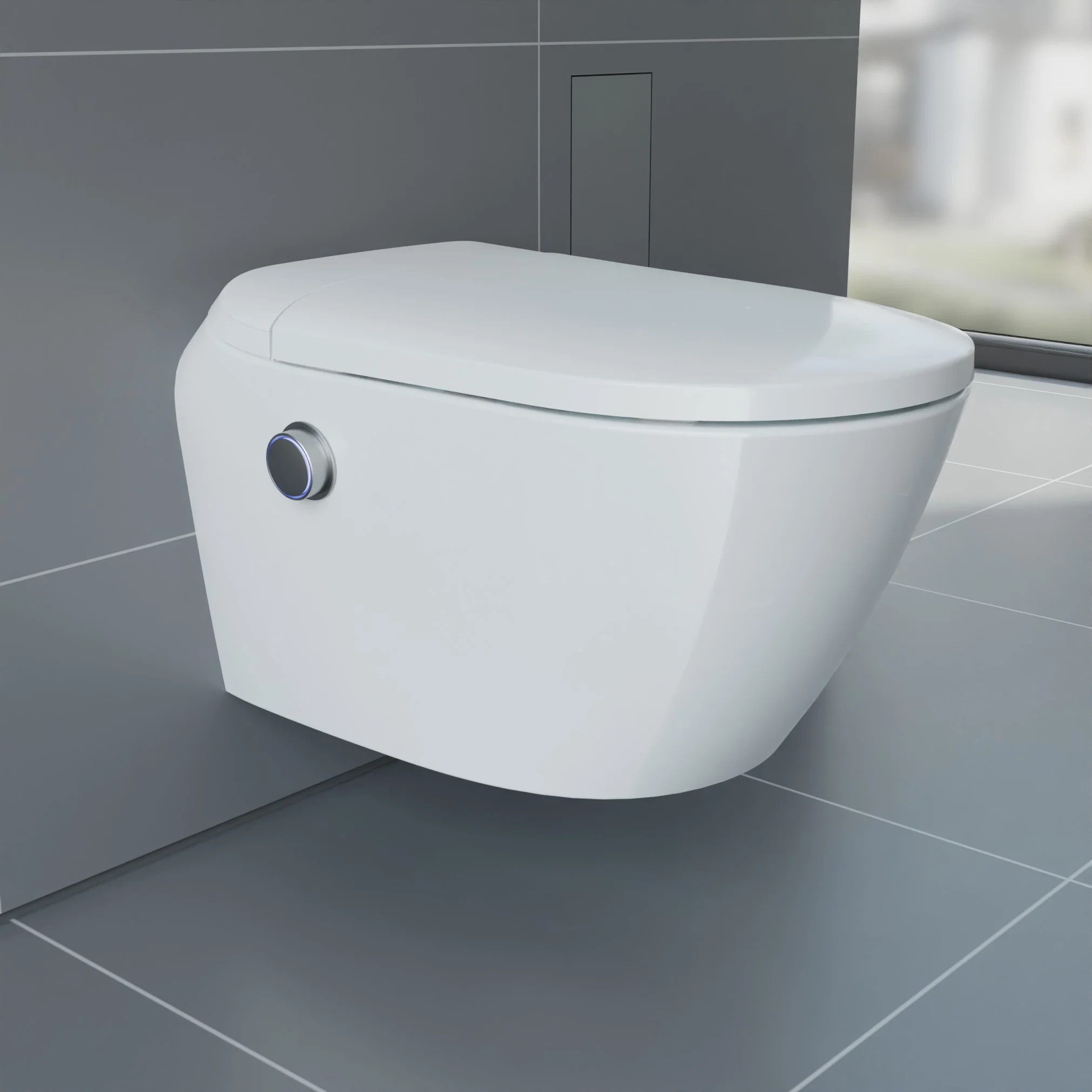 Duschtoalett T640 PRO Vit - Image 2