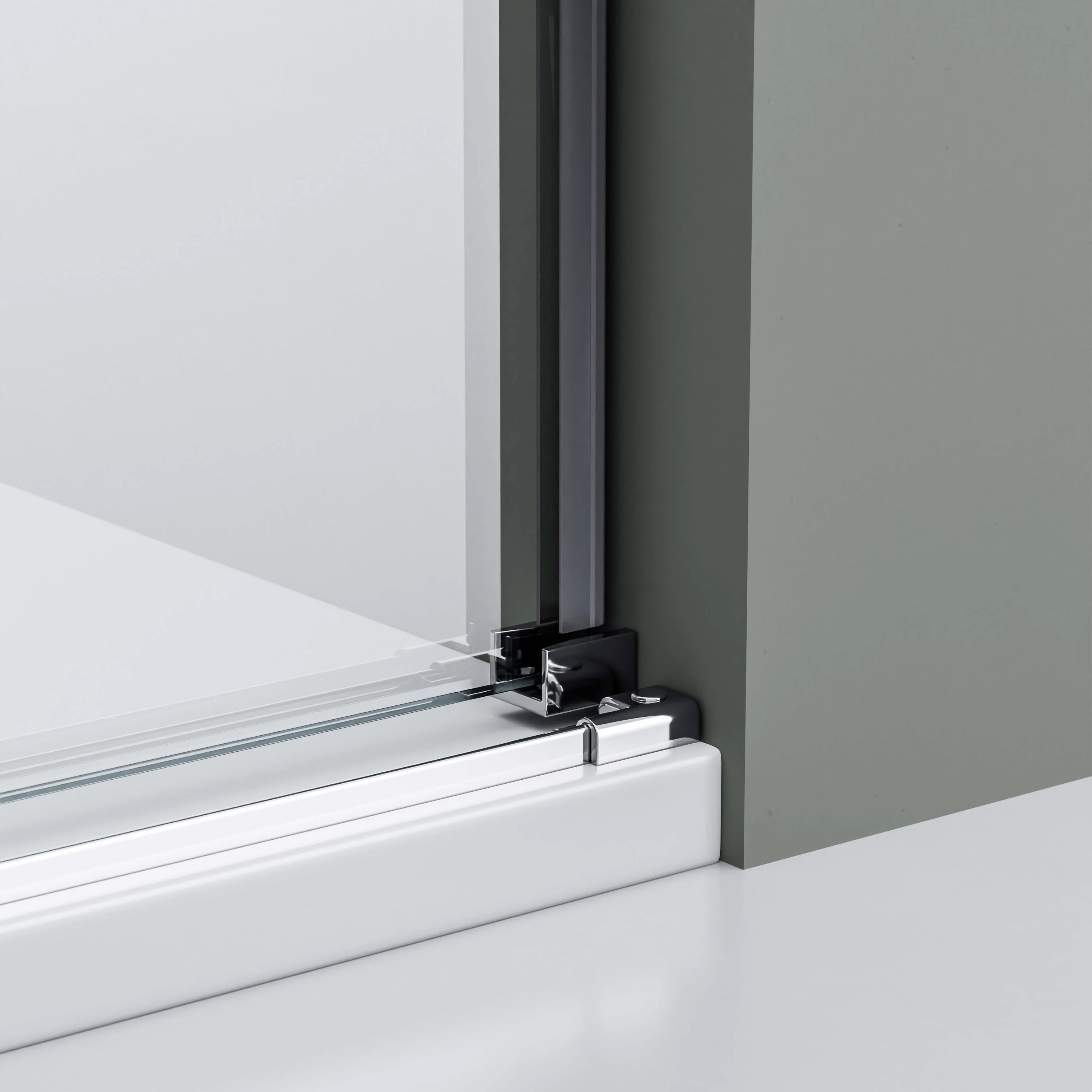 Duschvägg för nisch med Soft Close-skjutdörr DX906 FLEX - Image 3