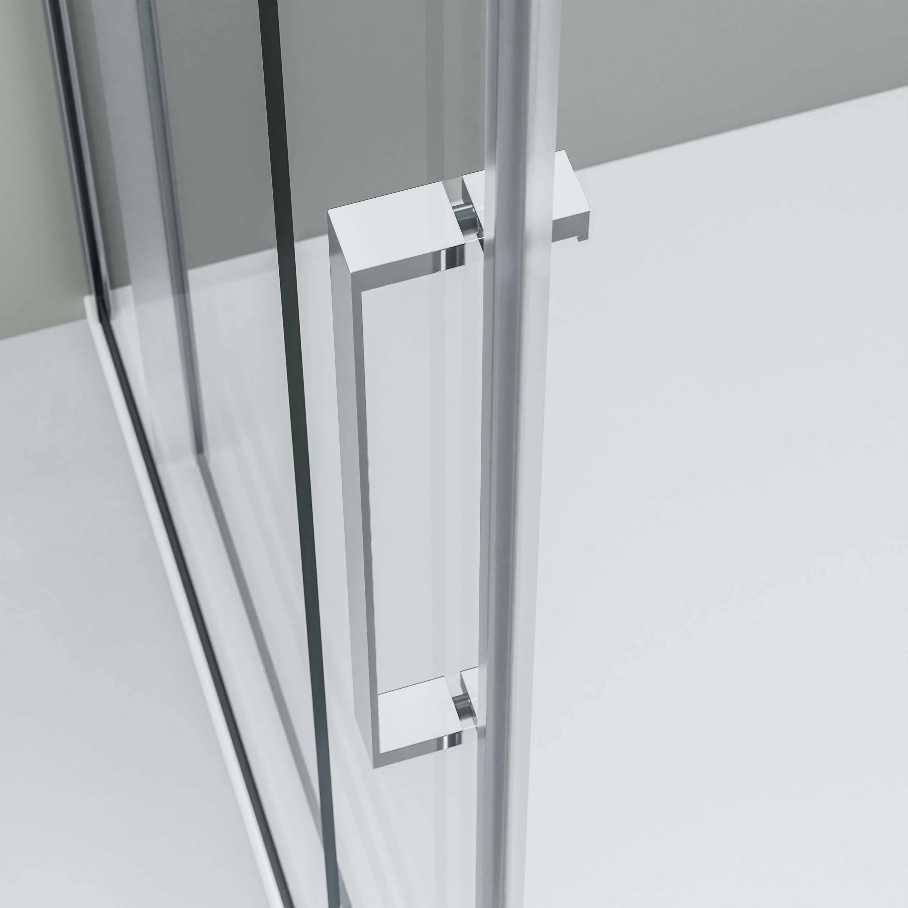 Duschvägg för nisch med Soft Close-skjutdörr DX906 FLEX - Image 4