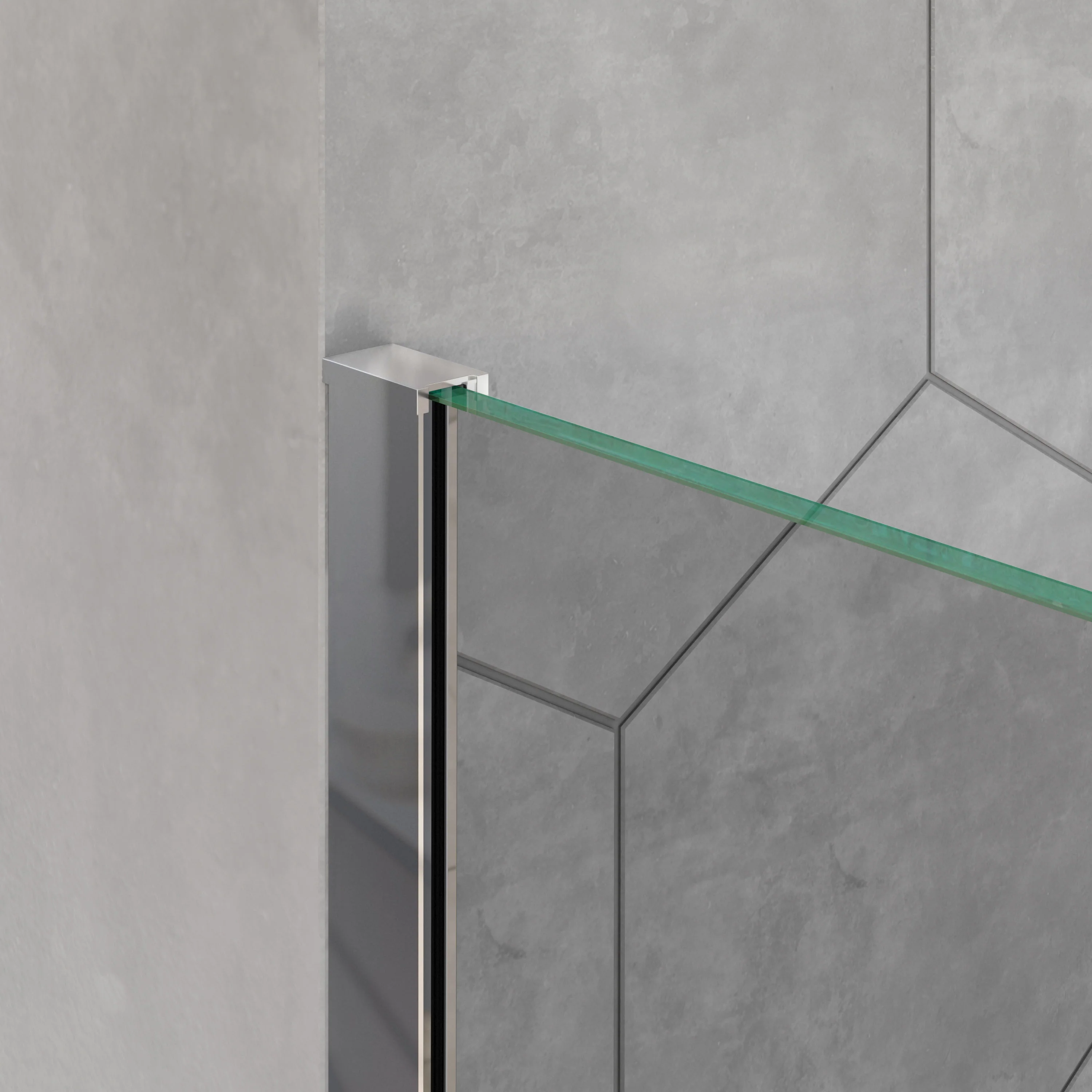 Duschvägg Walk-In Nano Dusch EX101 - Image 3