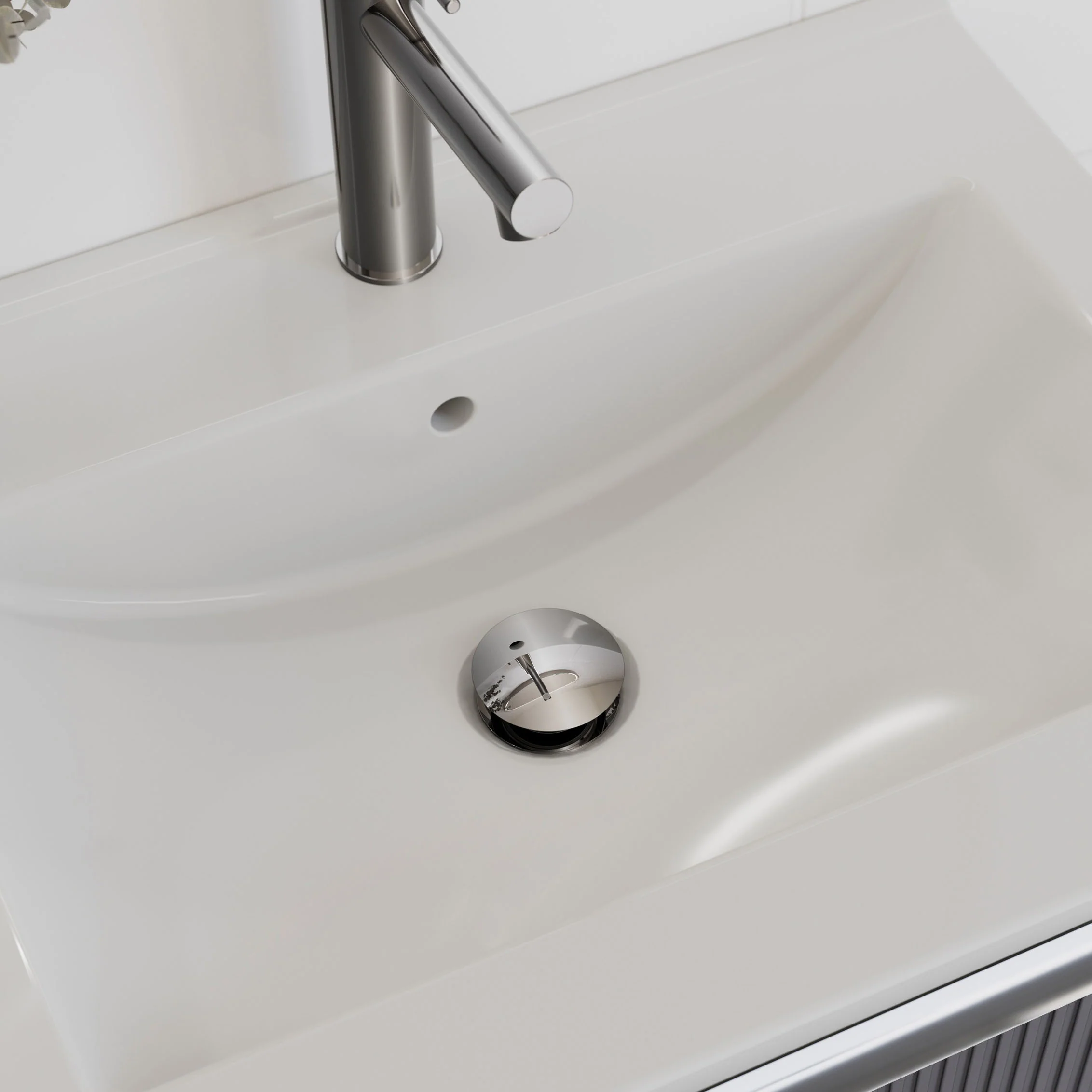 Avloppsventil FLOWTEC för tvättställ med översvämningsskydd - Image 5