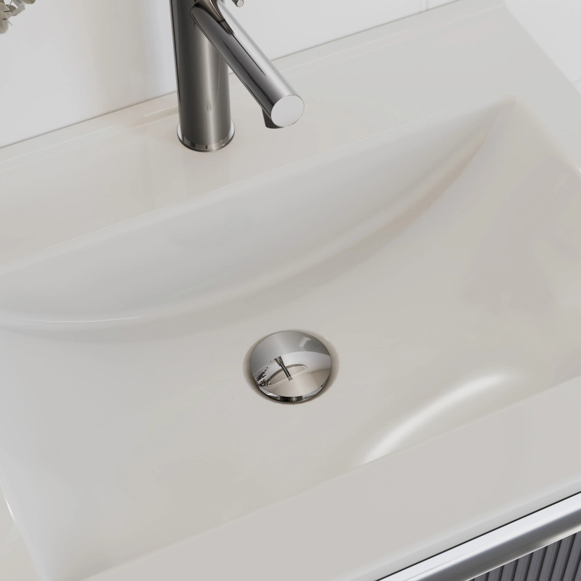 Avloppsventil FLOWTEC för tvättställ utan bräddavlopp - Image 4