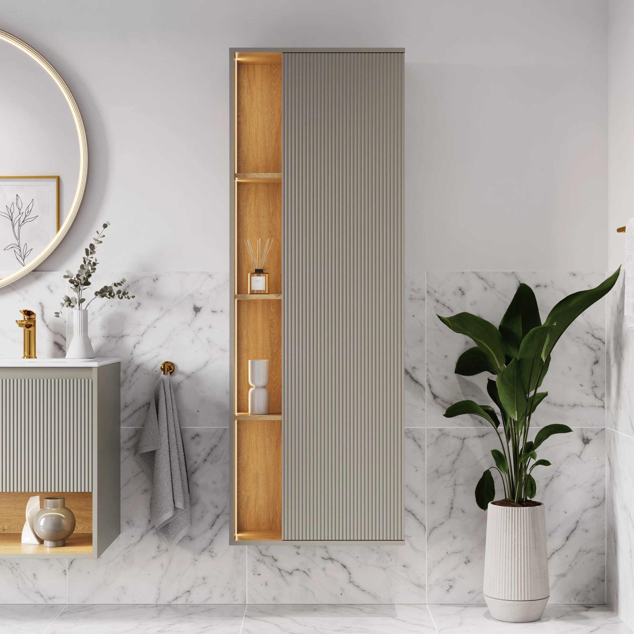 Högskåp BELDIVO 170 cm - Image 17