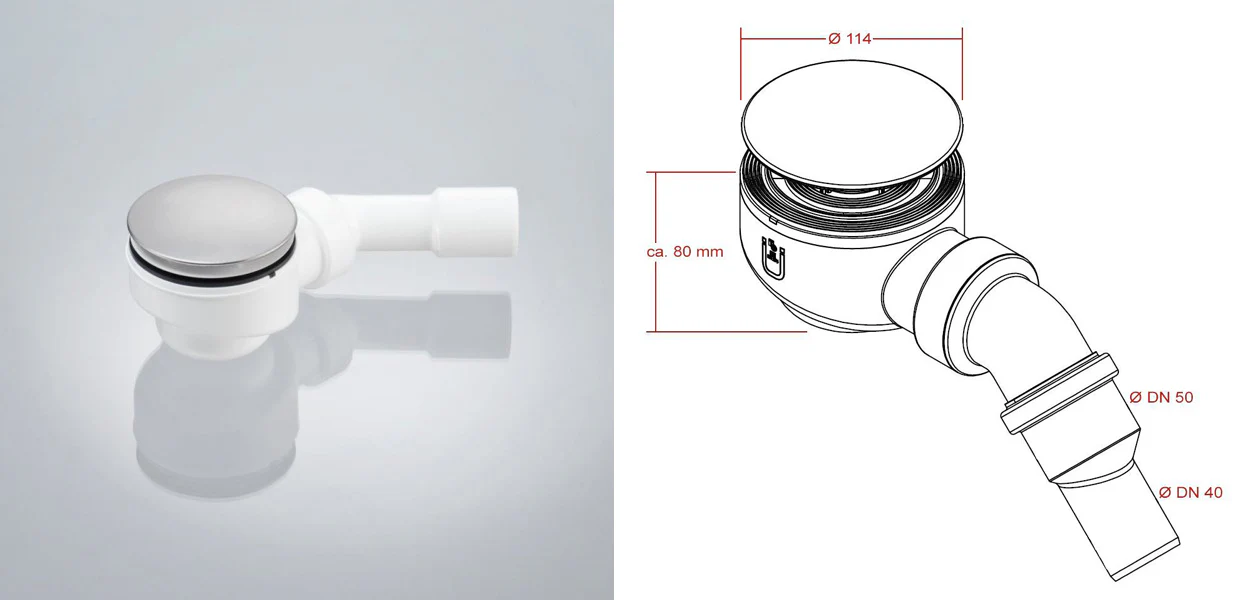 Hörndusch med karuselldörrar, ingång i hörn EX809 - Image 19