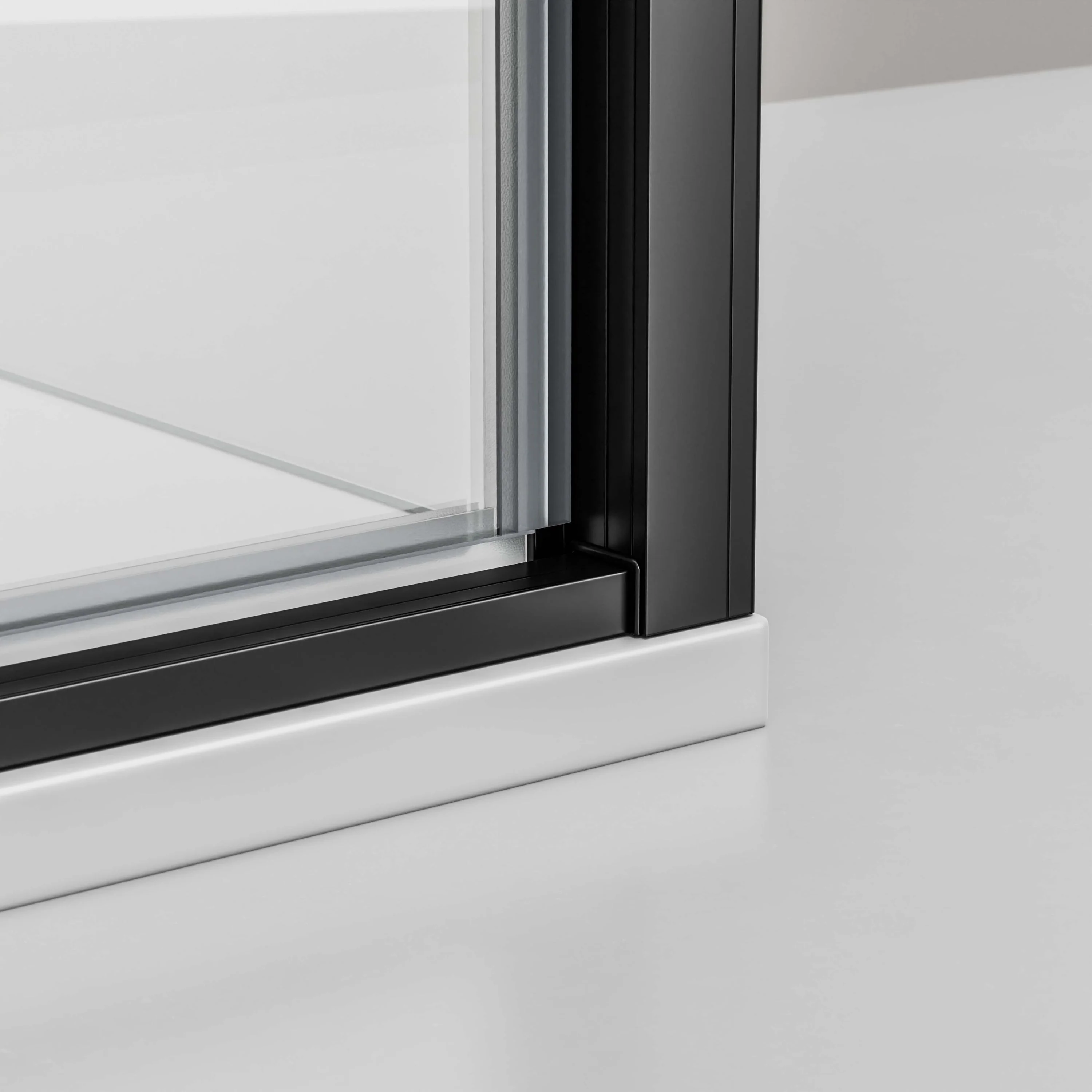 Hörndusch med svängdörr på fast panel NT606 FLEX - Image 7