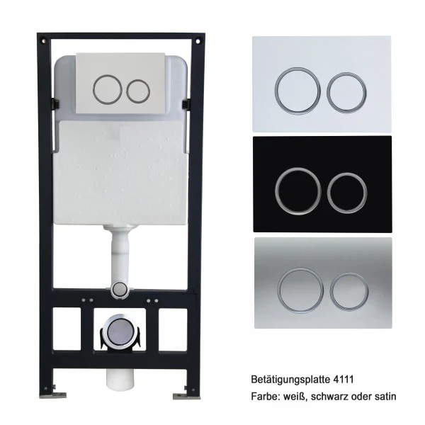 Komplett toalettpaket 17:Duschtoalett Basic 1102 - Image 3