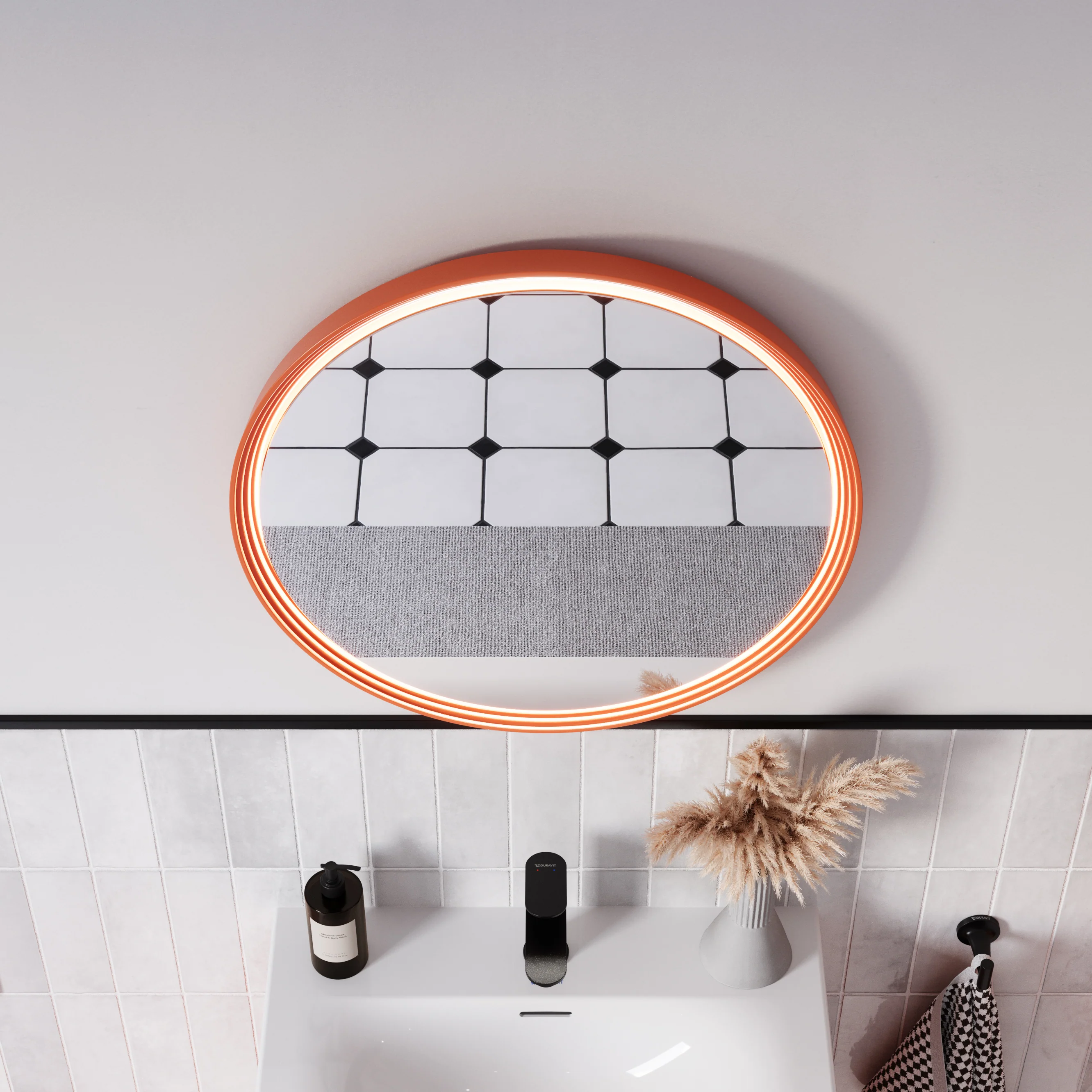 LED-badrumsspegel BELDIVO rund - 60 cm - Image 15