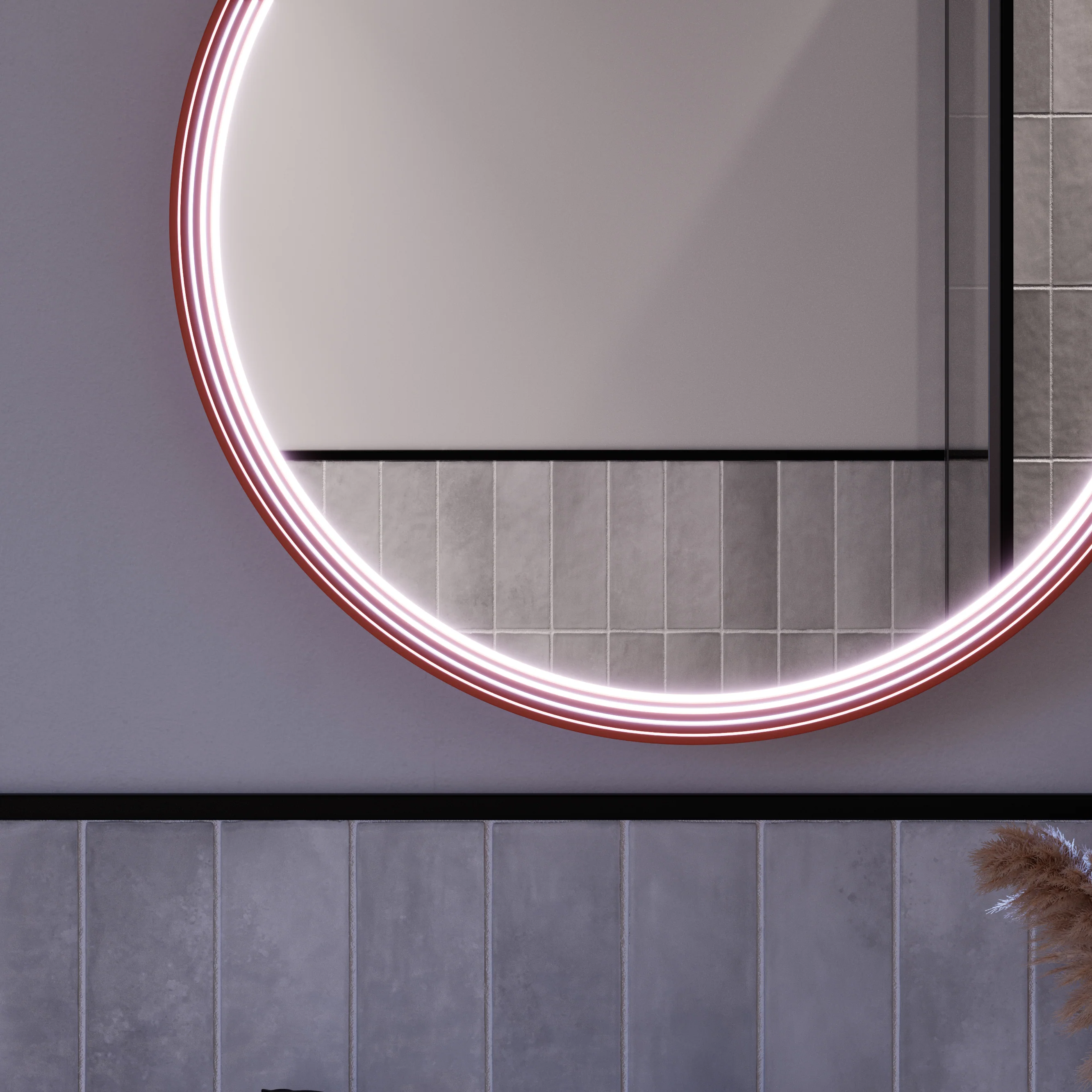 LED-badrumsspegel BELDIVO rund - 60 cm - Image 17