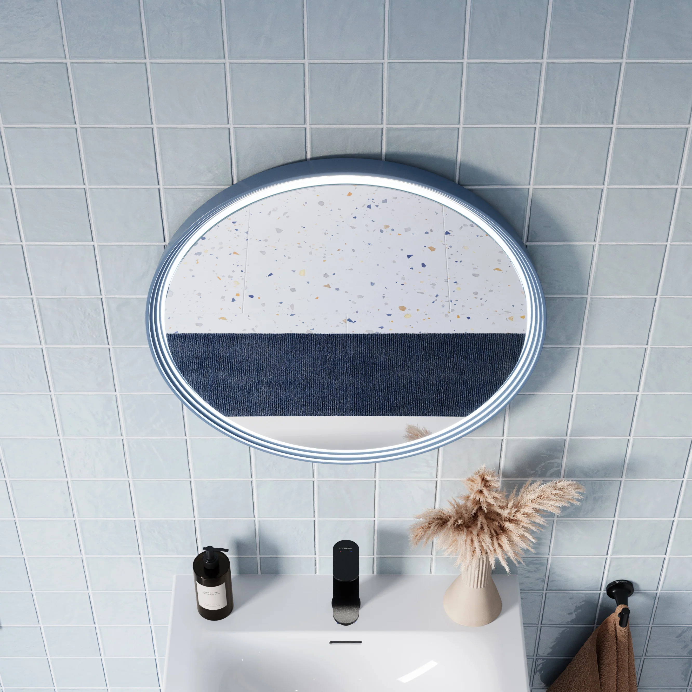 LED-badrumsspegel BELDIVO rund - 60 cm - Image 20