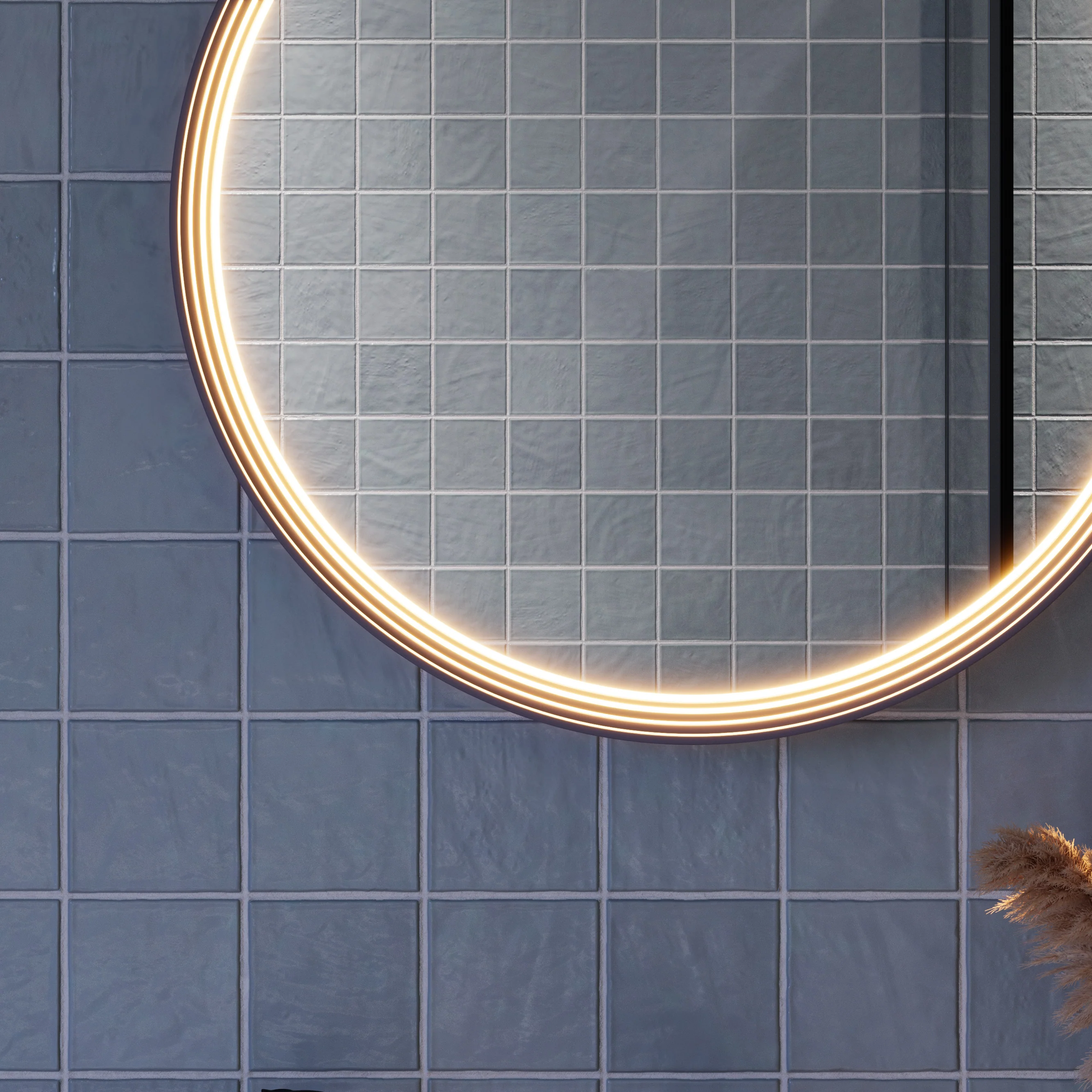 LED-badrumsspegel BELDIVO rund - 60 cm - Image 24