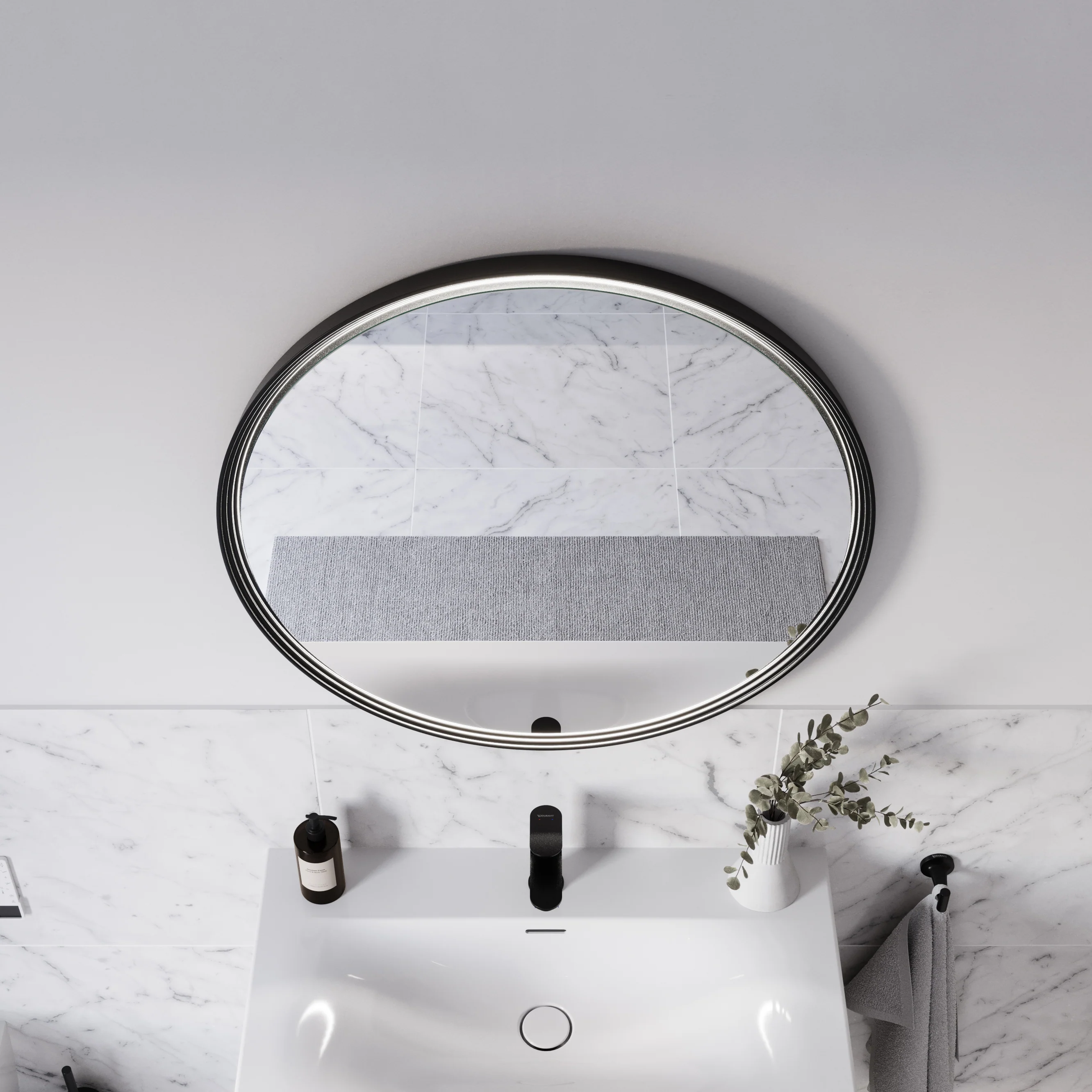 LED-badrumsspegel BELDIVO rund - 80 cm - Image 32
