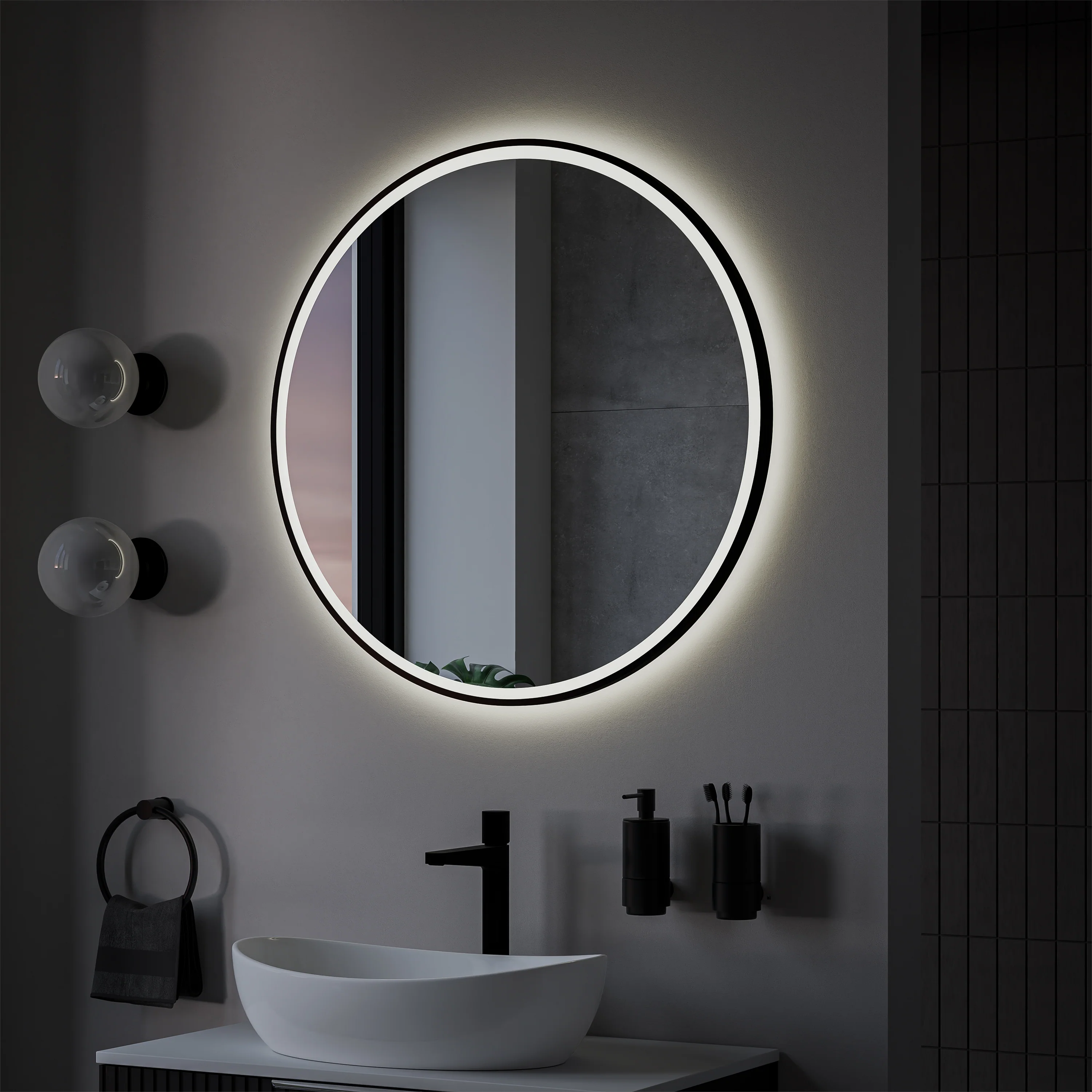 LED-ljusspegel 8232-2.0 Rund - Image 8