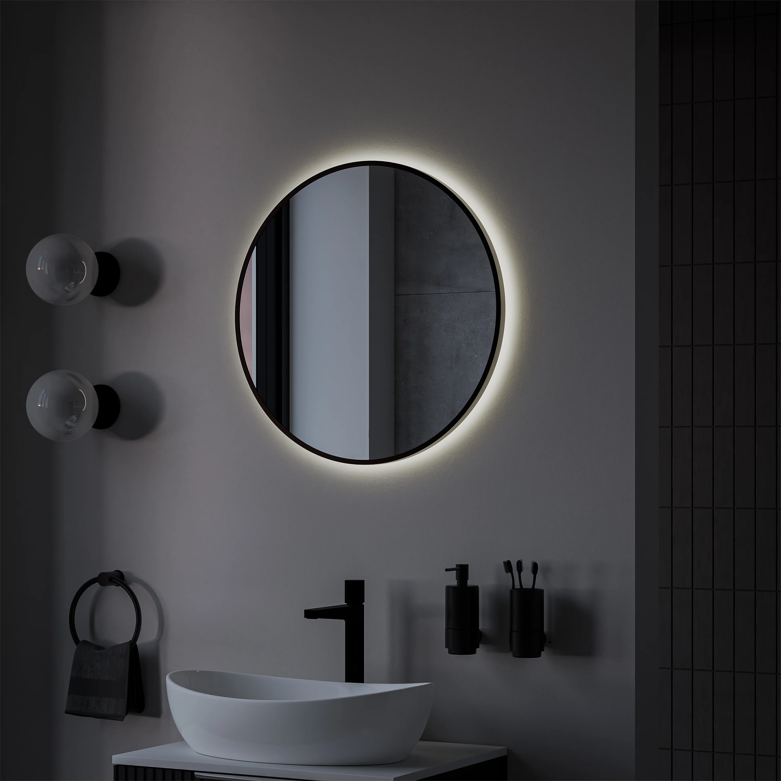 LED ljusspegel 8232-2.0 Rund - Image 3