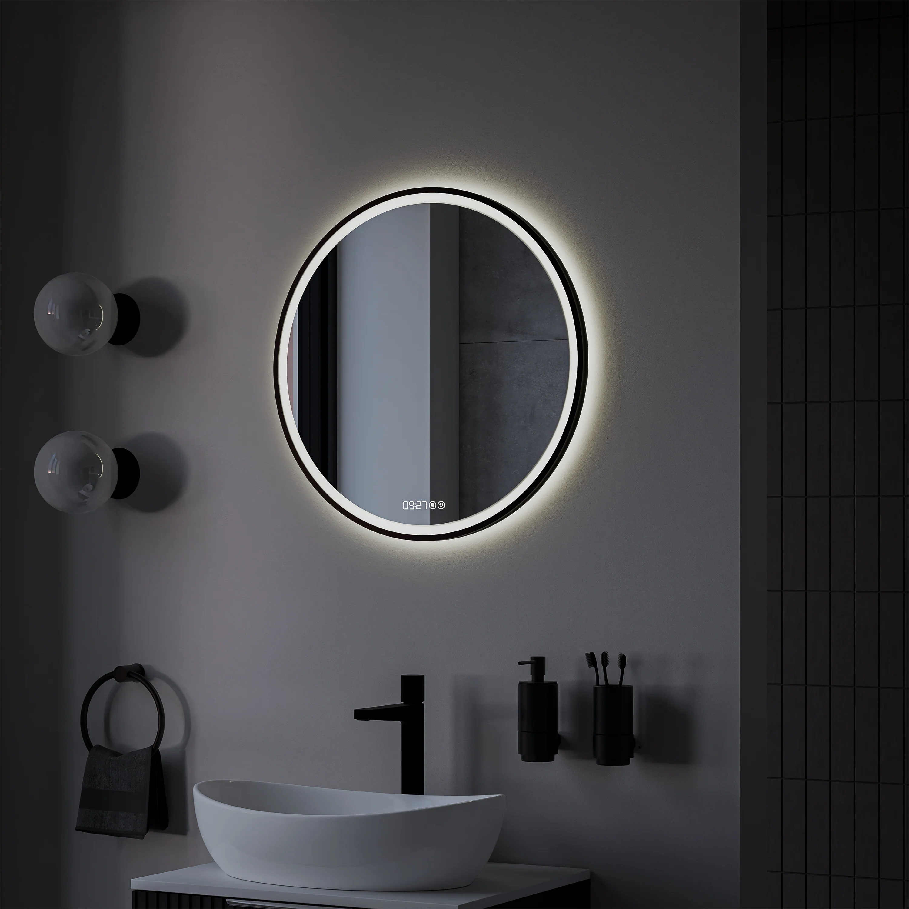 LED-ljusspegel 8232-2.0 Rund - Image 3