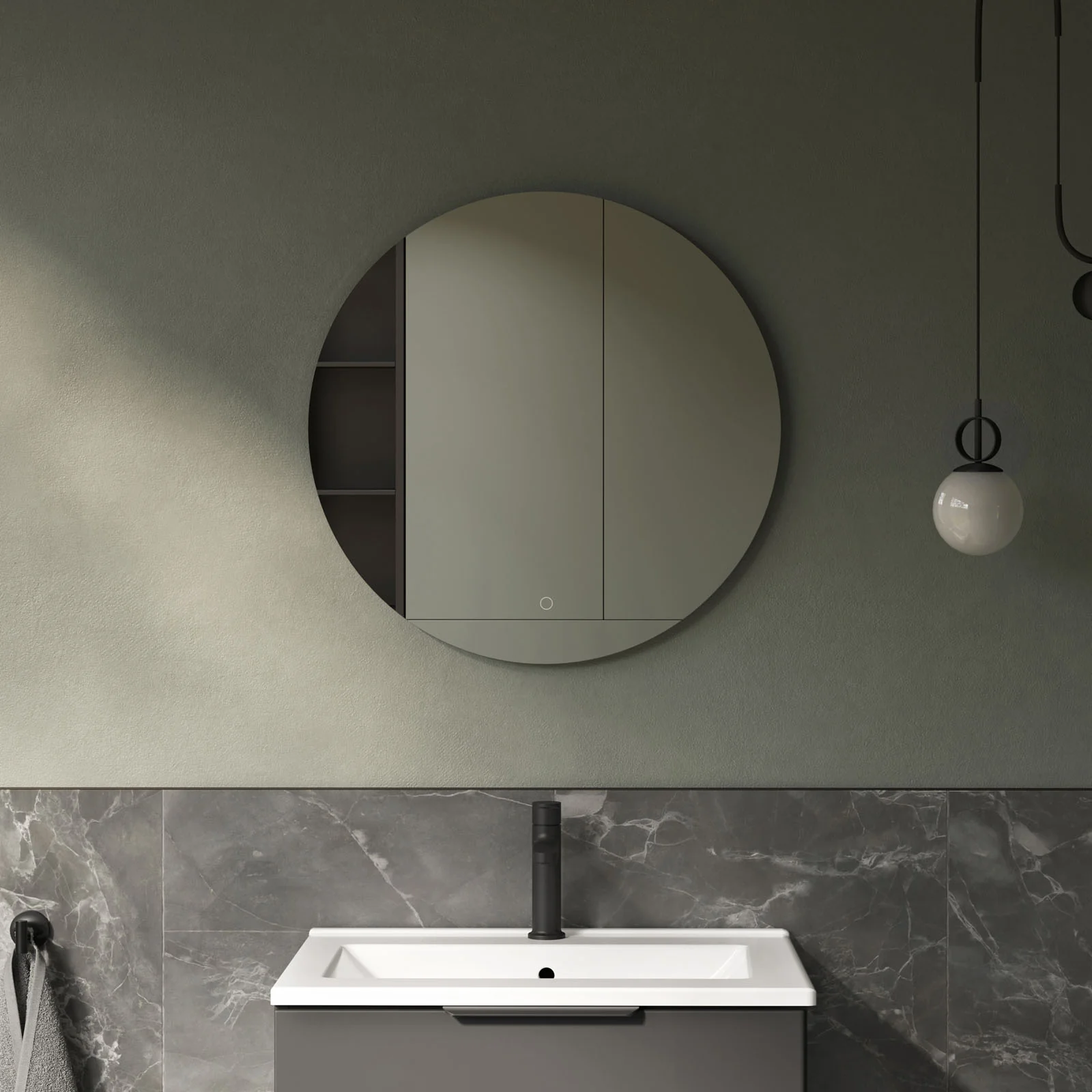 LED Light Mirror Badrumsspegel 2712 - Image 3