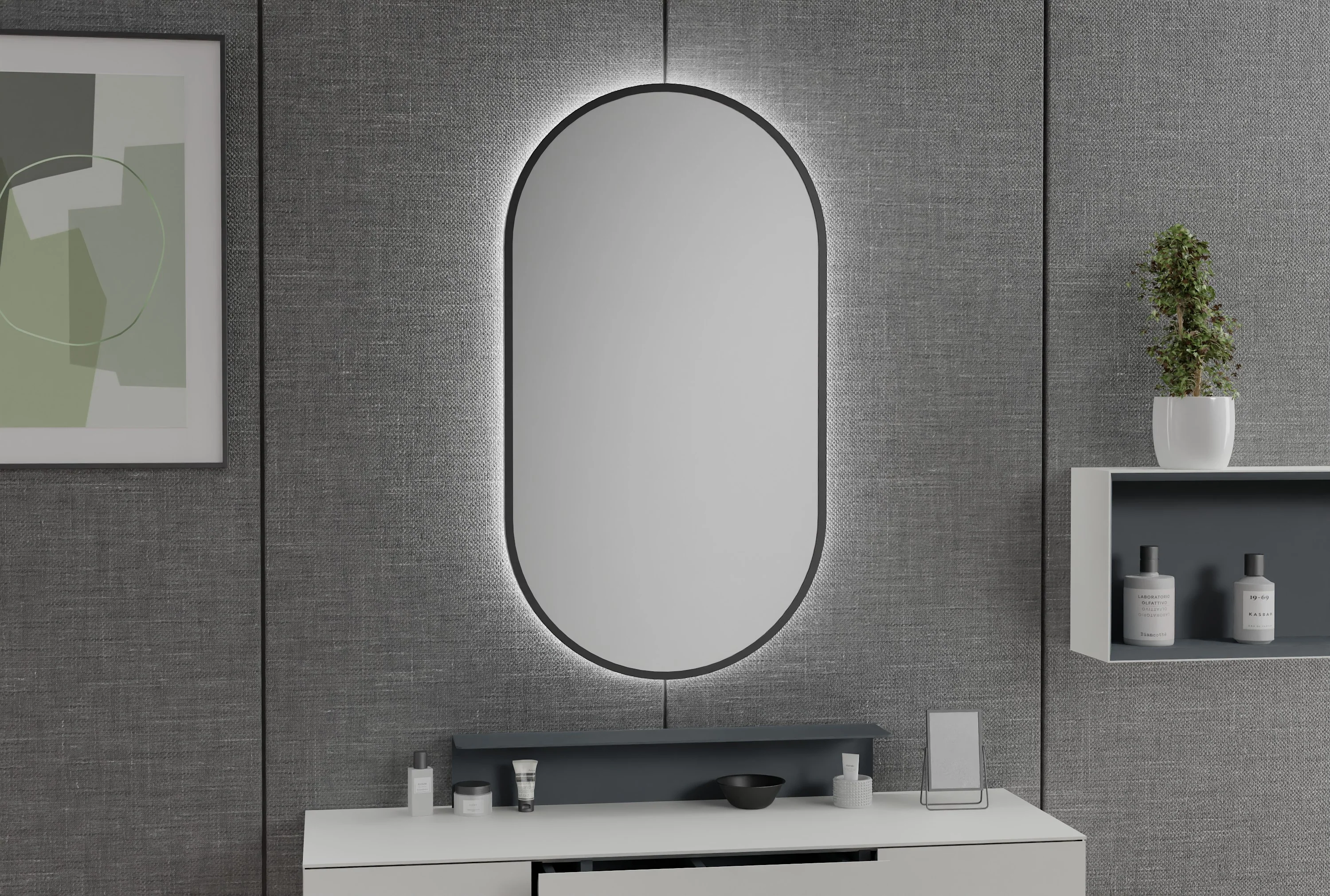 LED ljusspegel 8144-2.0 oval - Image 2