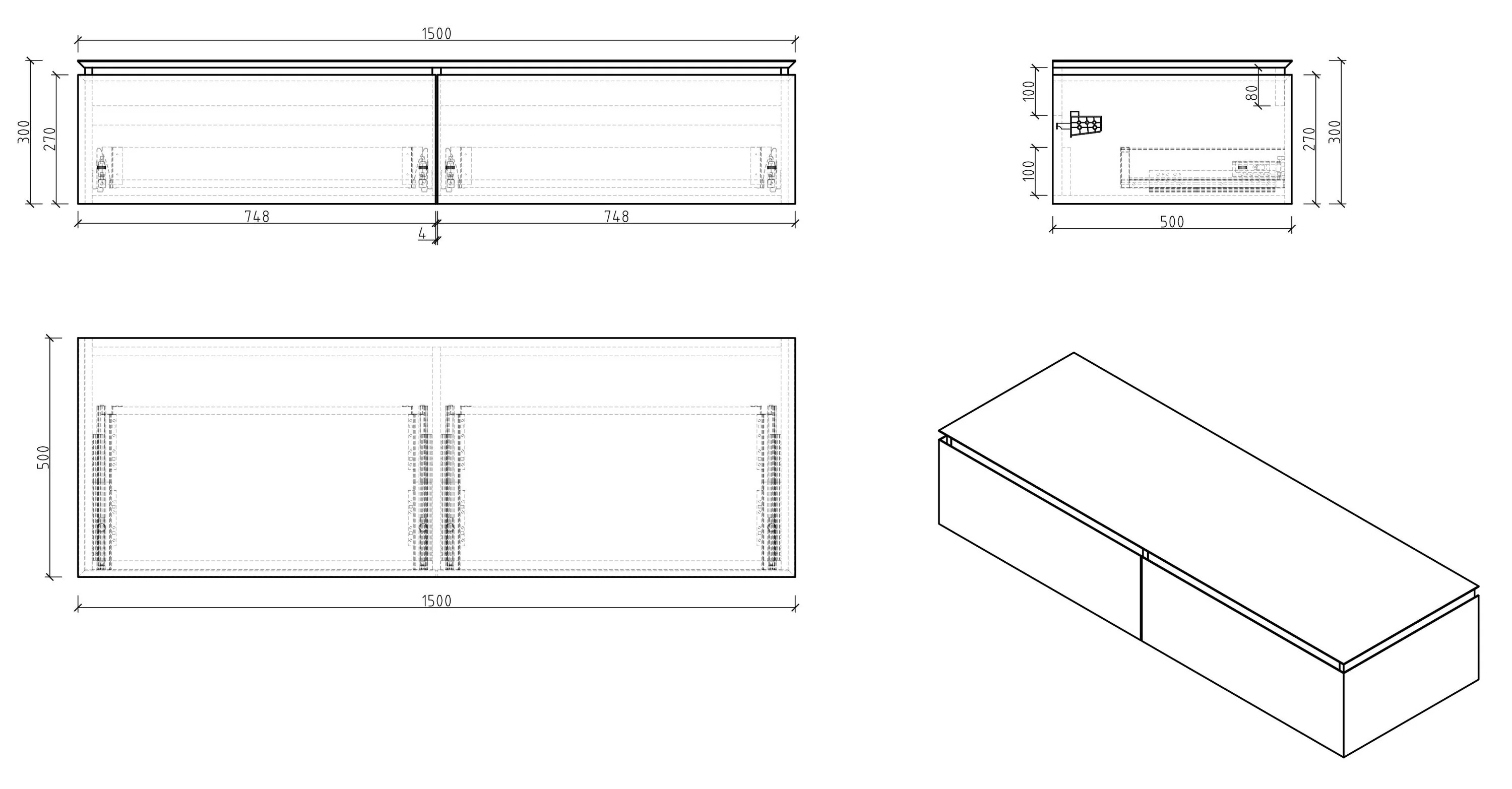 Sideboard Spring 1500 - Image 4