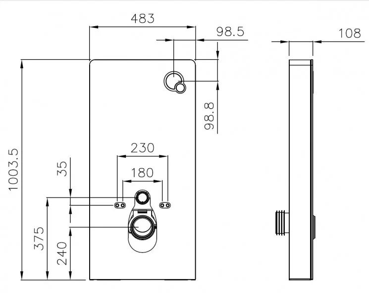 WC-sparpaket 6: DUSCH-WC Basic 1102 - Image 11
