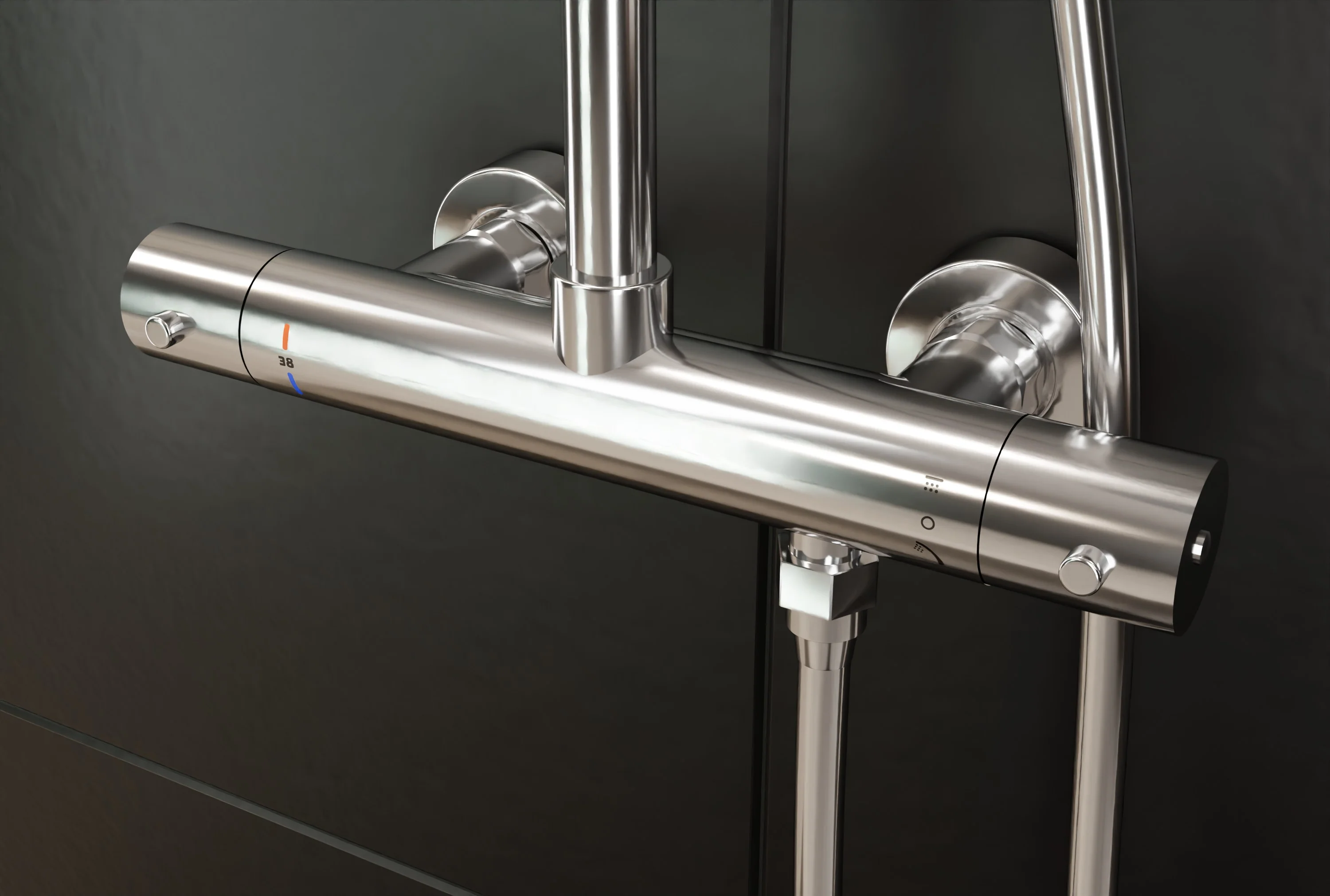 Design duschpelare termostat 4011 BASIC - Image 3