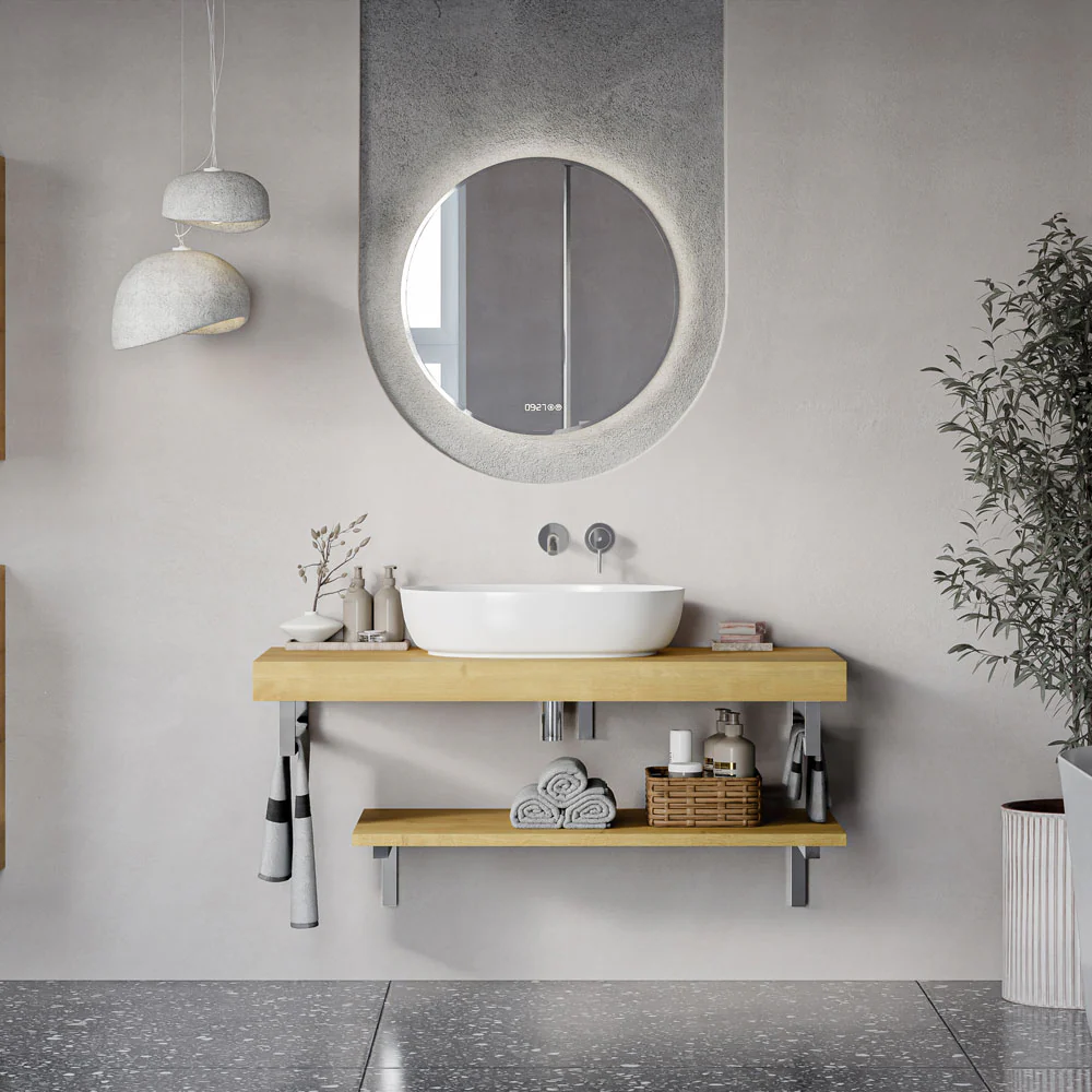 Tvättställskonsol JUVIA Slim 100 cm till 160 cm - Image 18