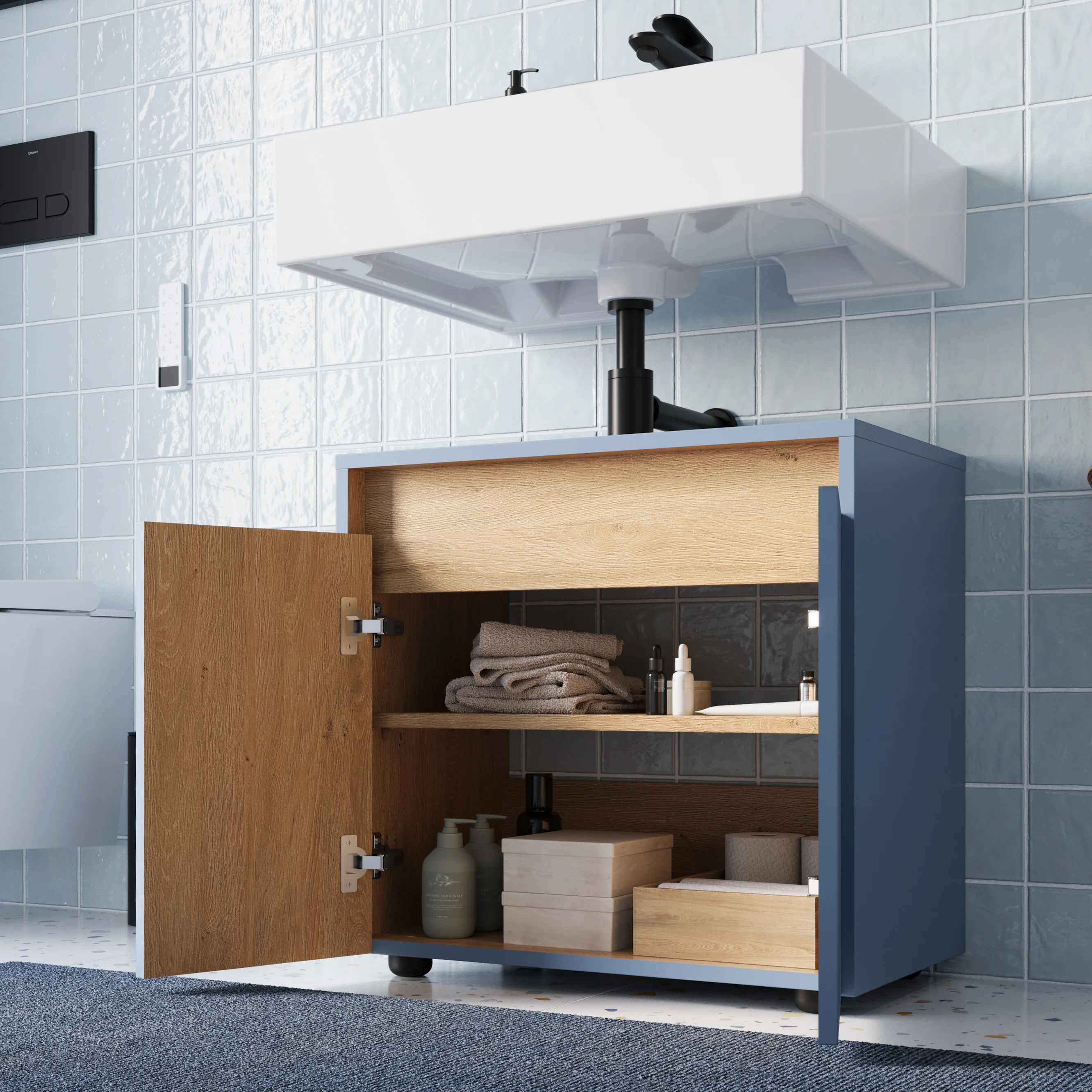 Tvättställsskåp BELDIVO 60 cm - Image 12