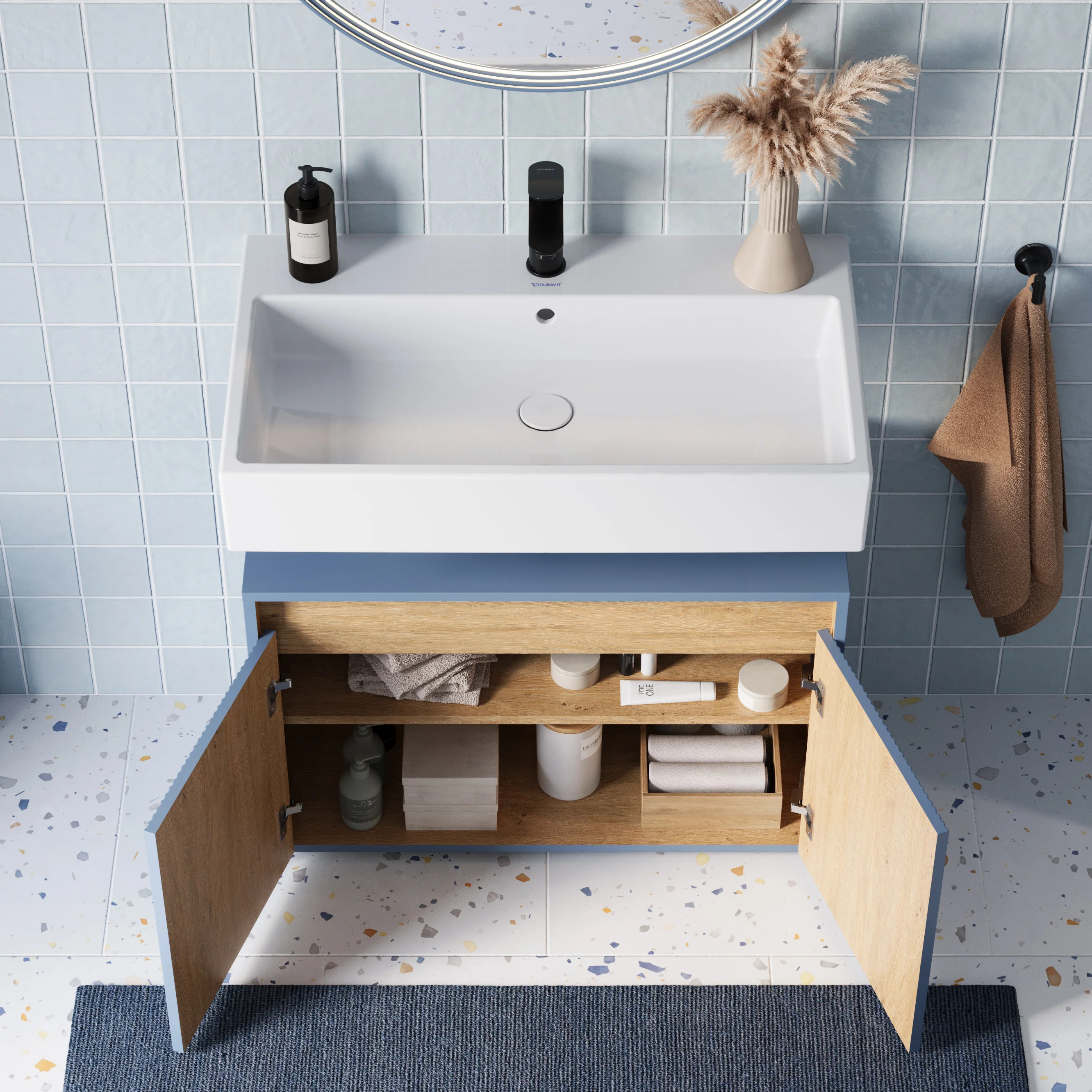 Tvättställsskåp BELDIVO 80 cm - Image 11