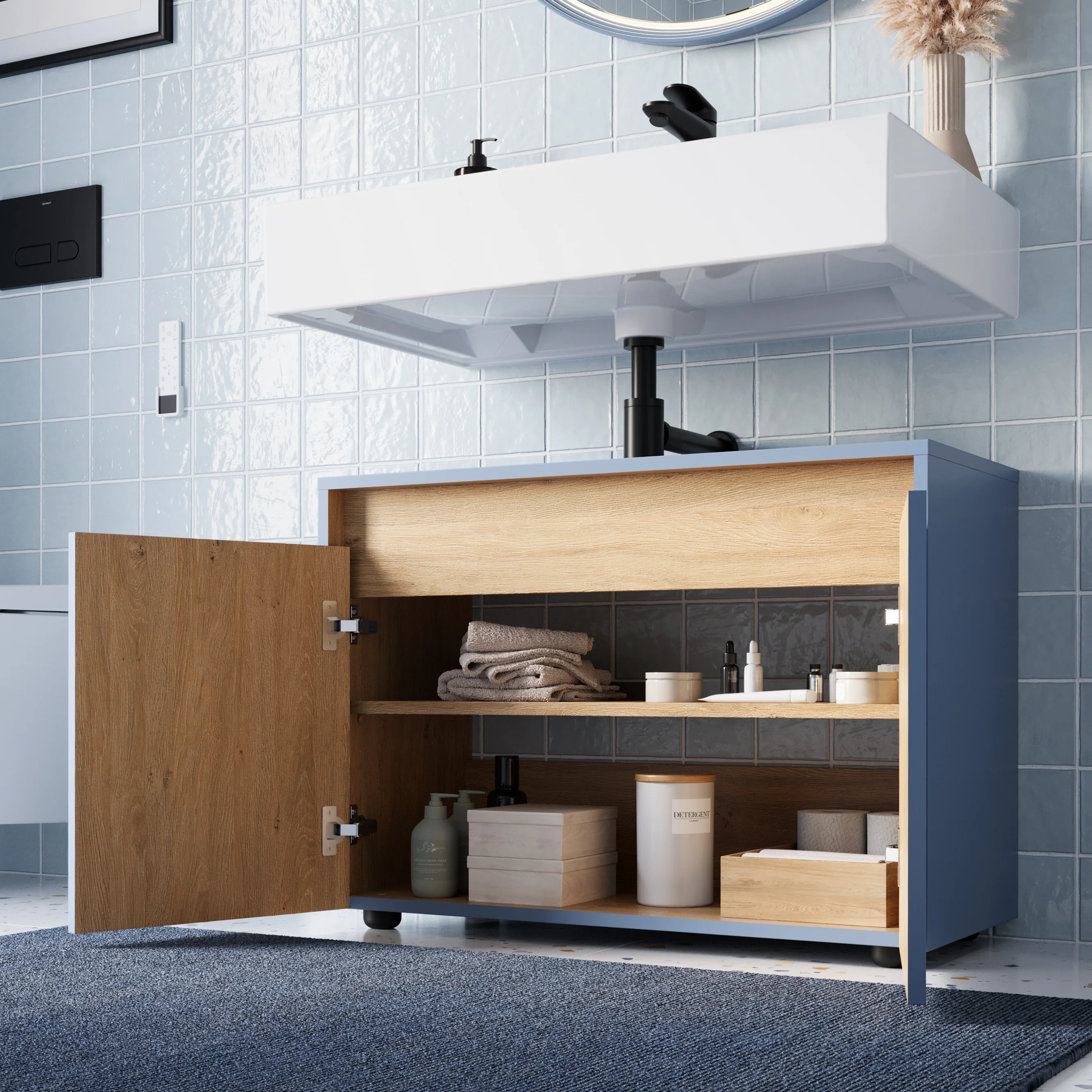 Tvättställsskåp BELDIVO 80 cm - Image 12
