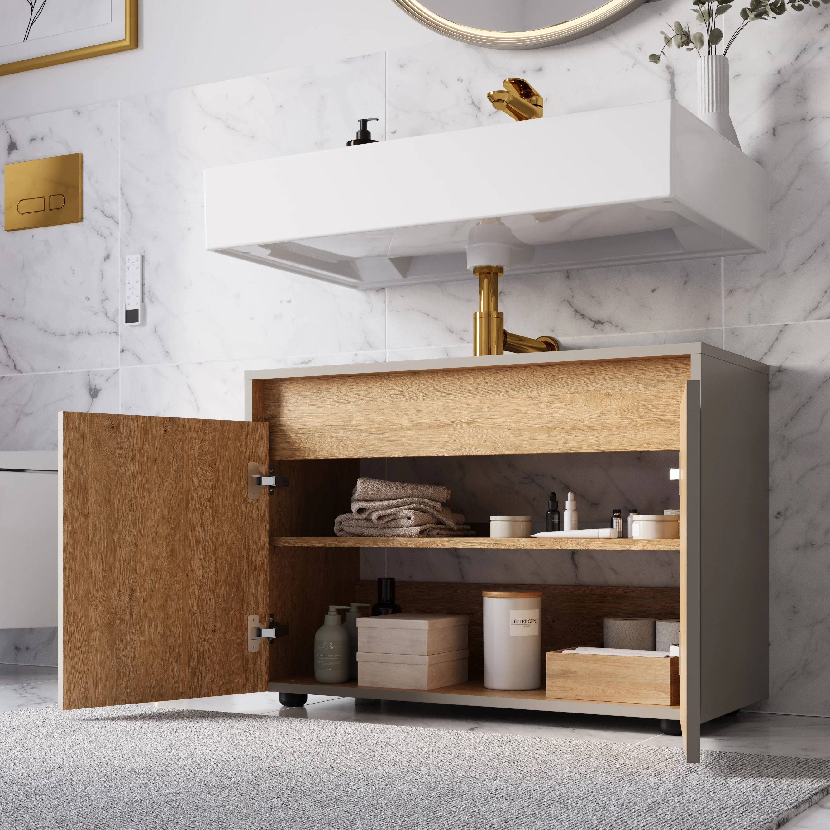 Tvättställsskåp BELDIVO 80 cm - Image 19