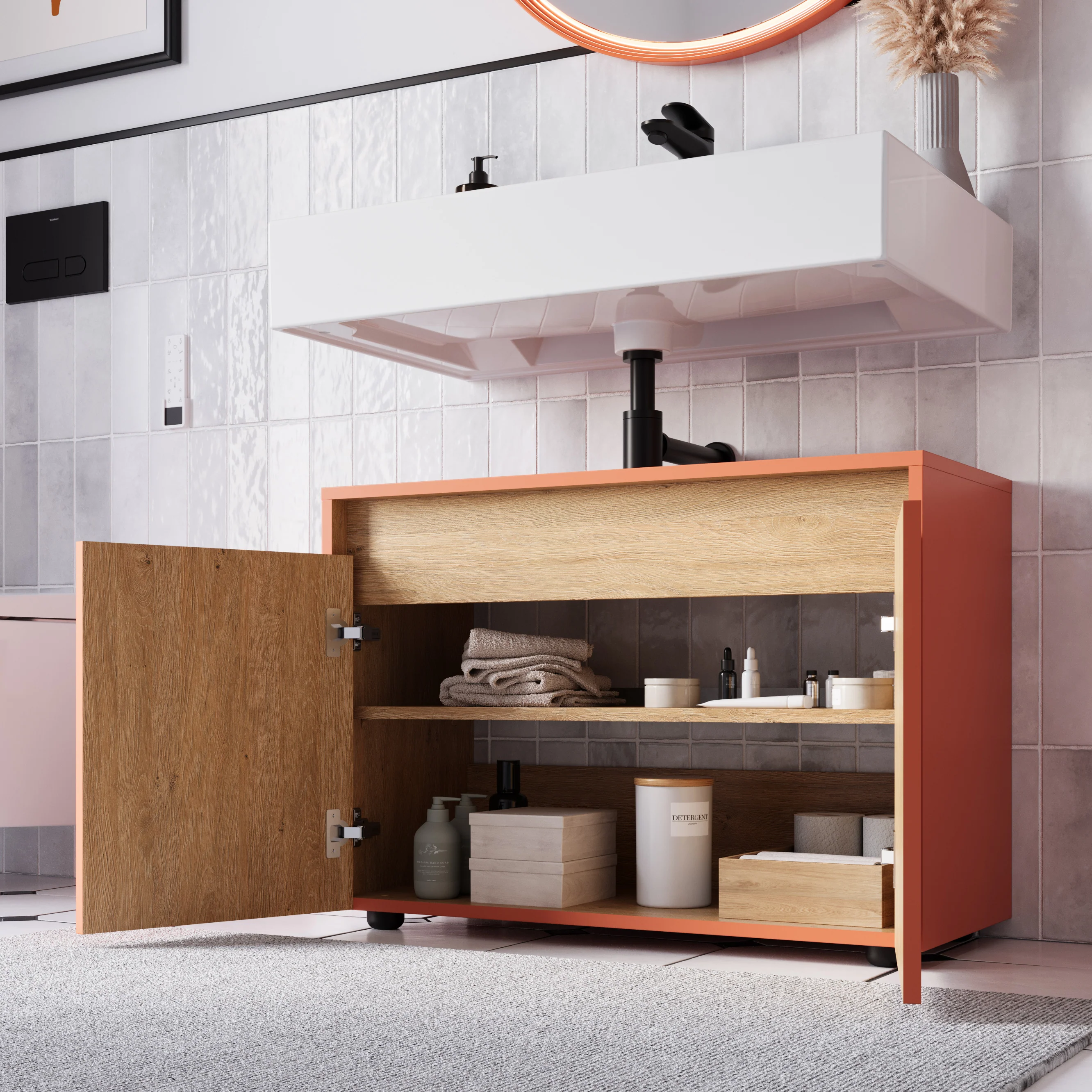 Tvättställsskåp BELDIVO 80 cm - Image 8