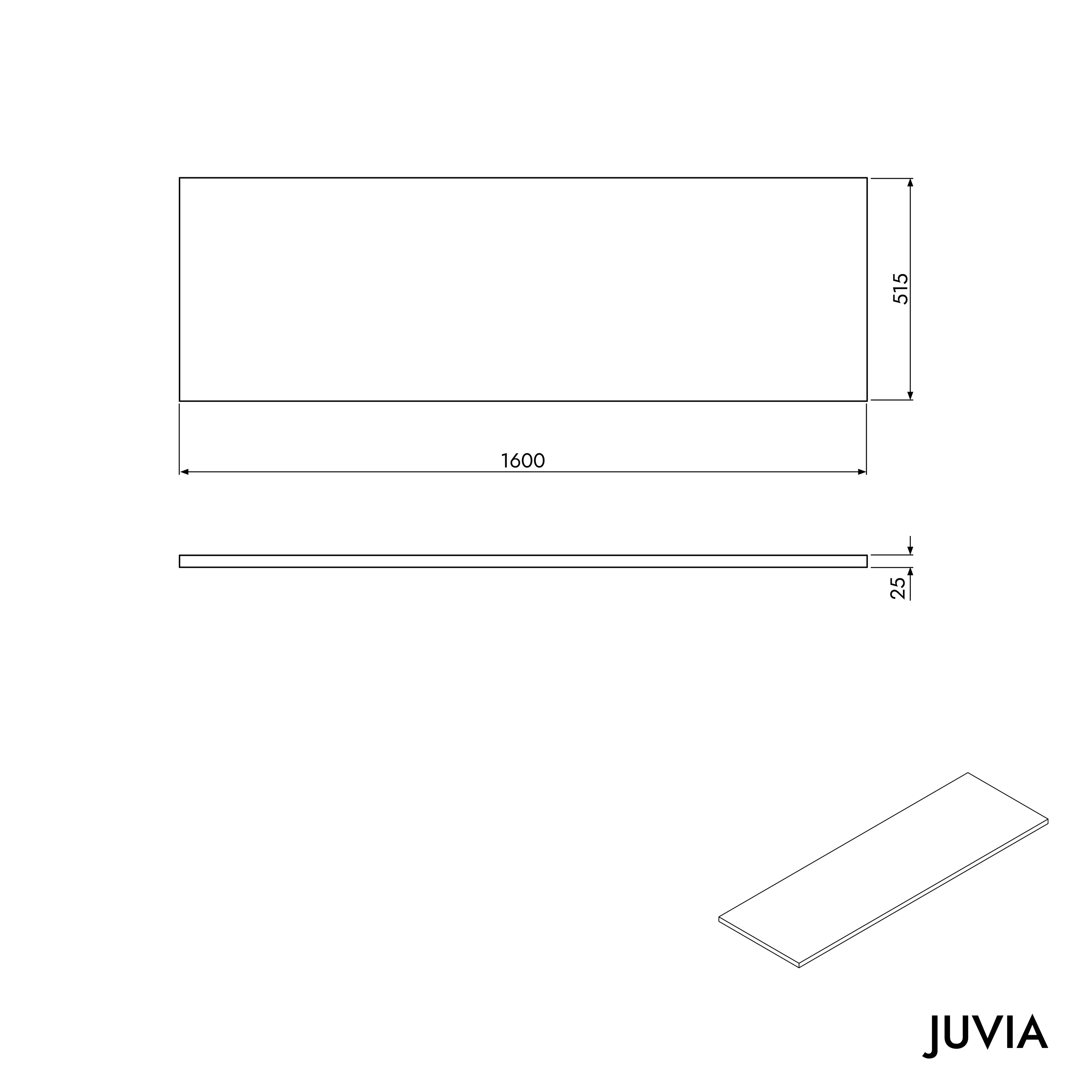 Tvättställsskåp JUVIA Classic 2 - 100 cm till 160 cm - Image 48