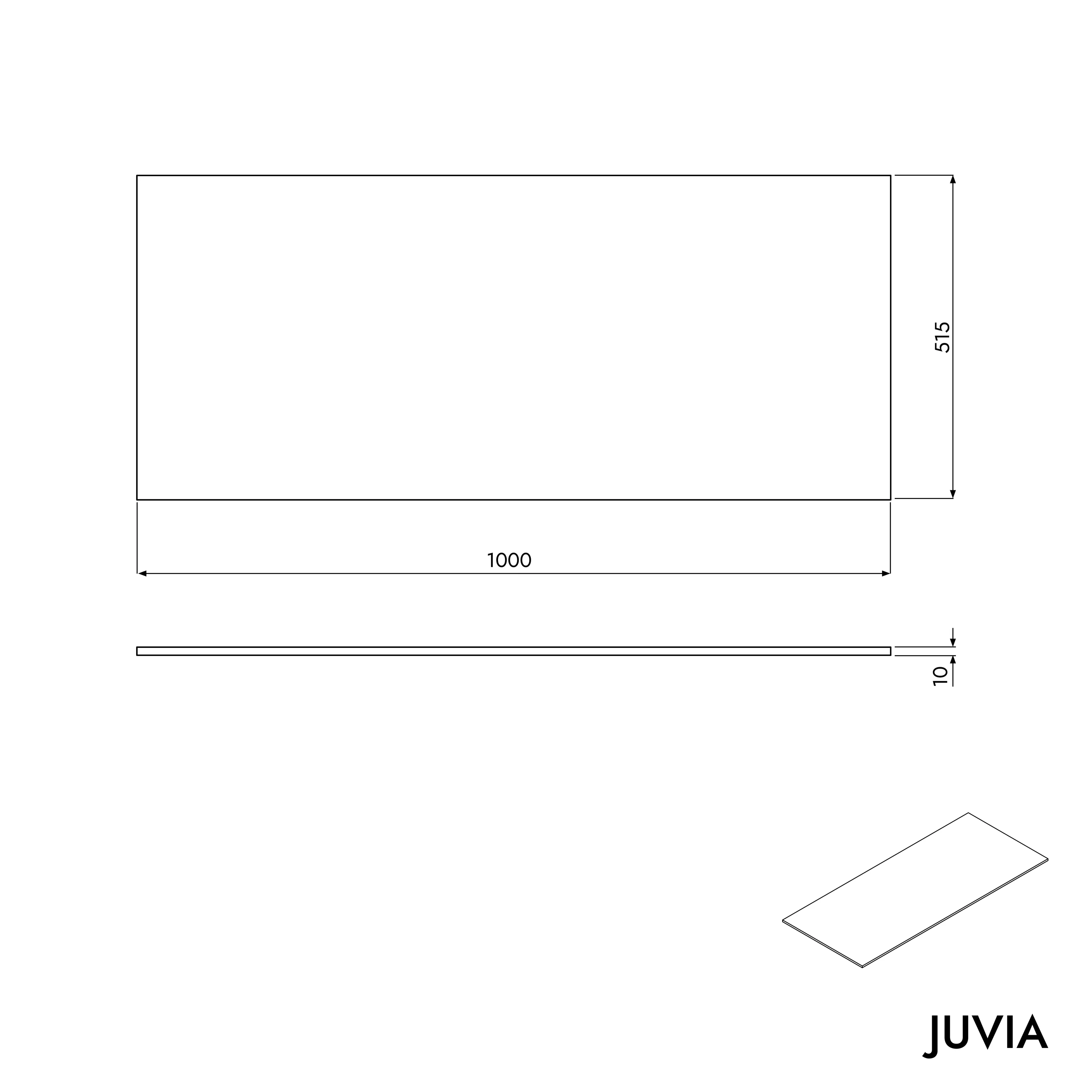 Tvättställsskåp JUVIA Duo 100 cm till 160 cm - Image 74