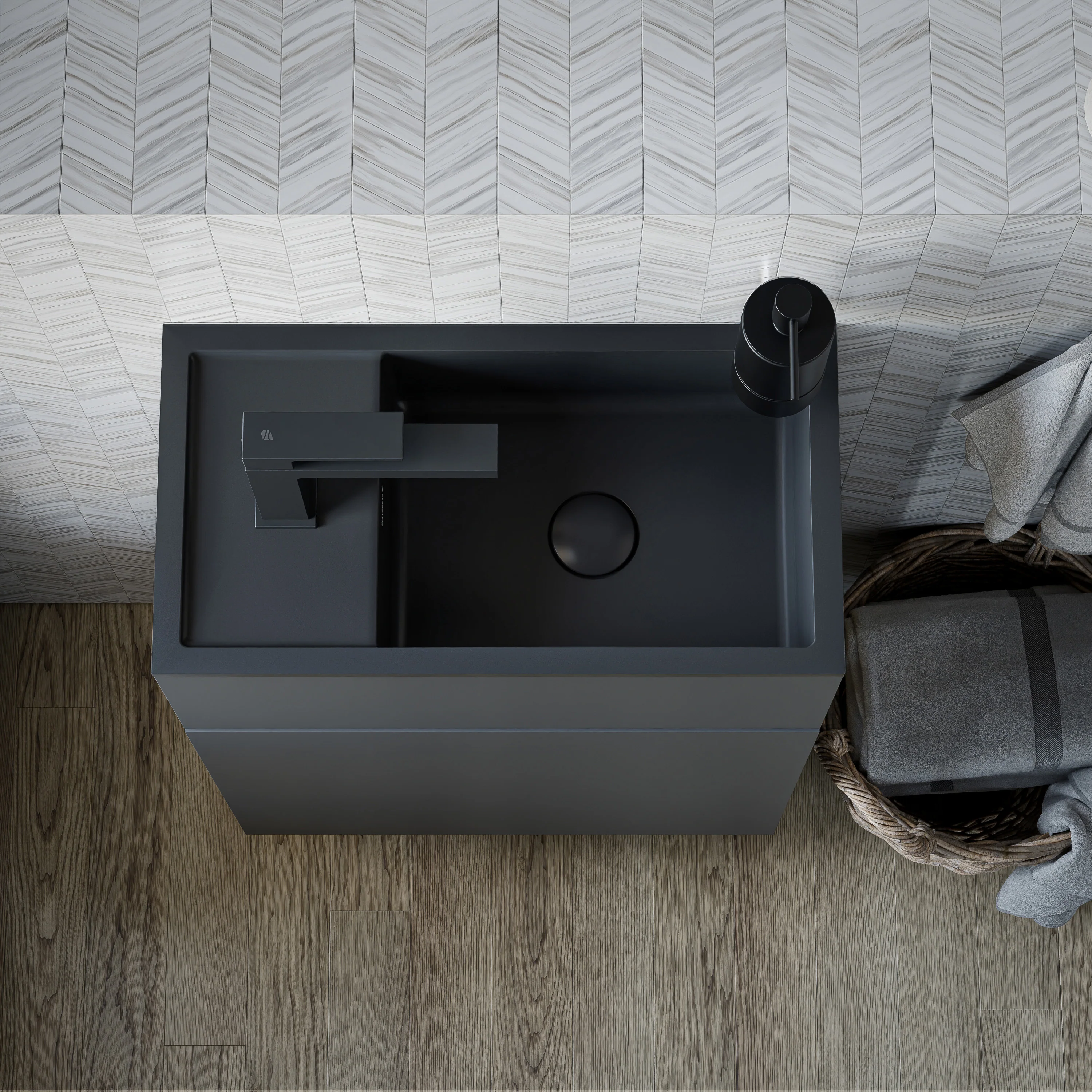 Tvättställsskåp KONDA 50 cm  - Image 27