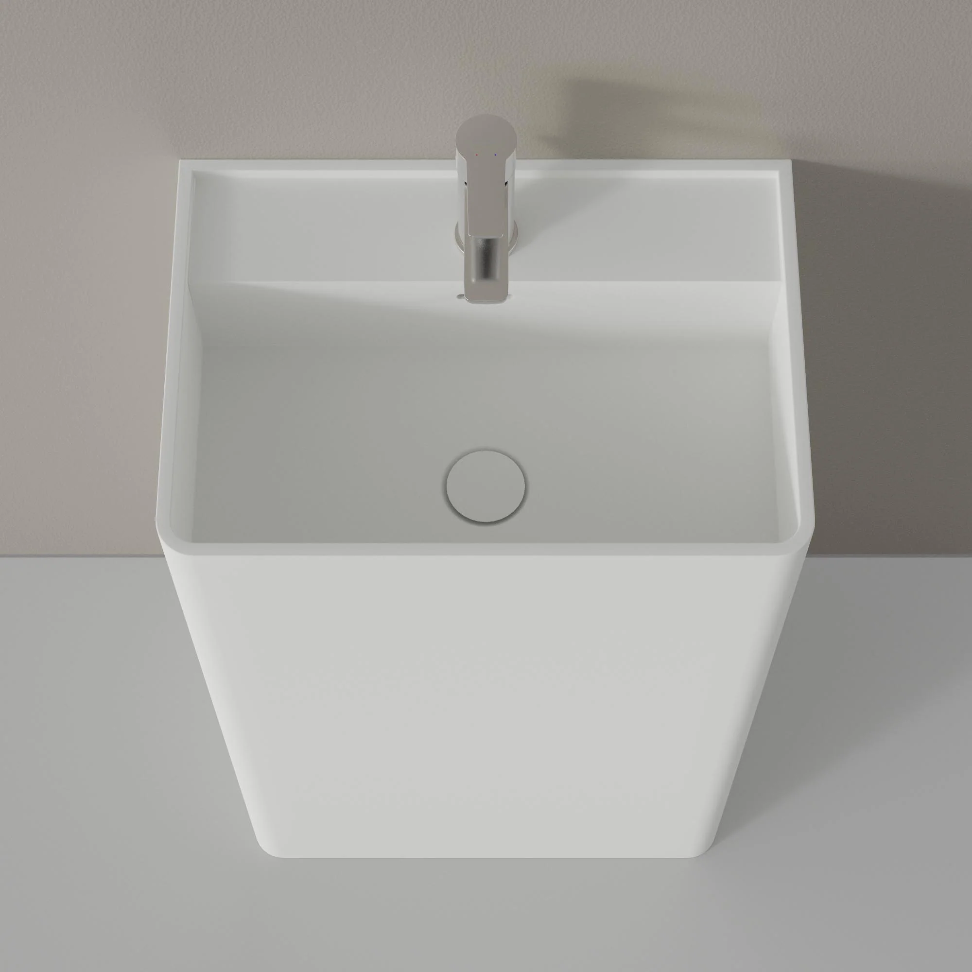 Tvättställ med fot TWZ26 - Image 3