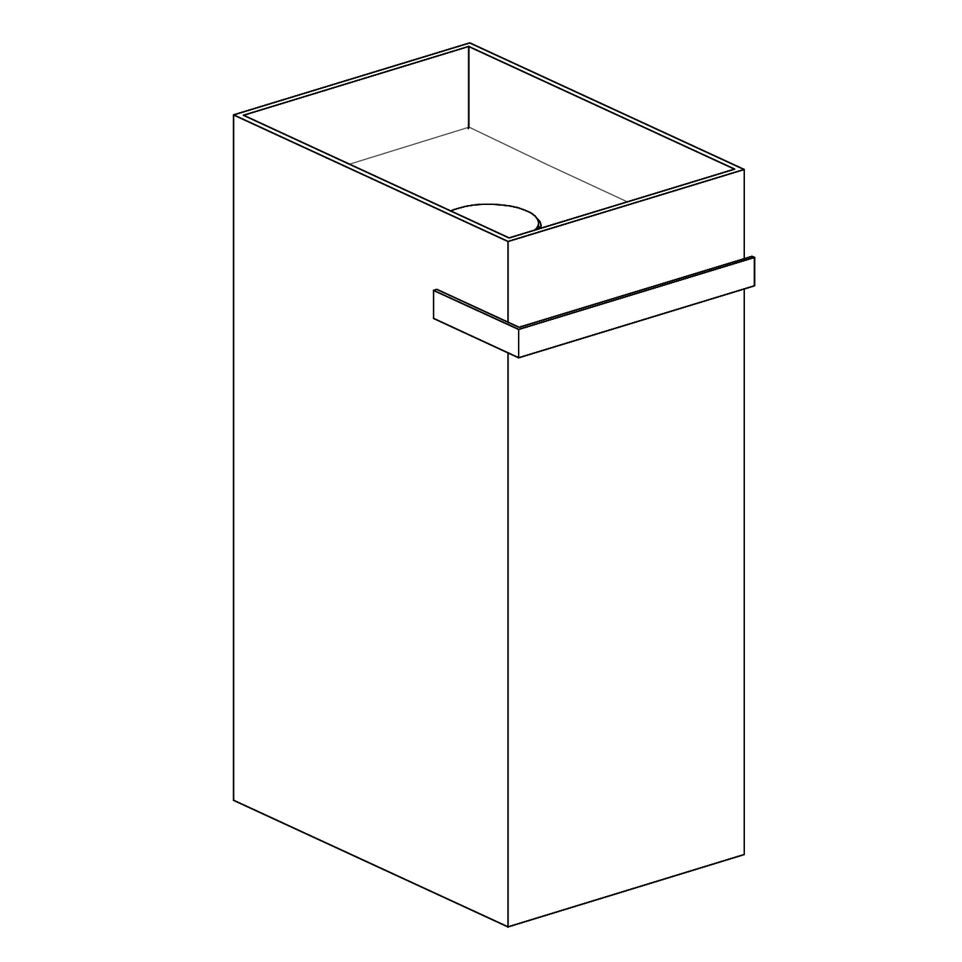 Tvättställ med fot TWZ312 - Image 10