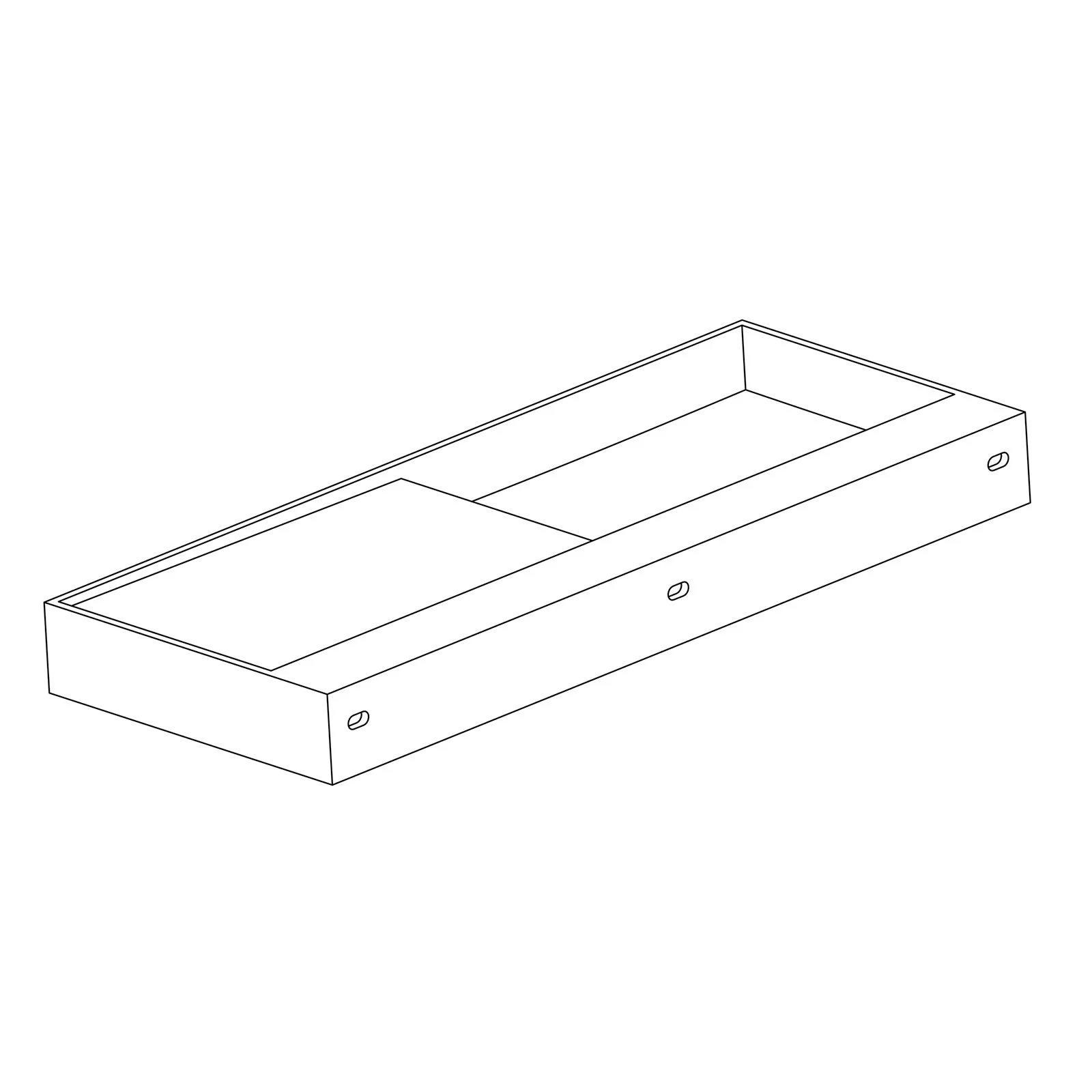 TWG222 vägghängd tvättställ i gjuten mineral - Image 10