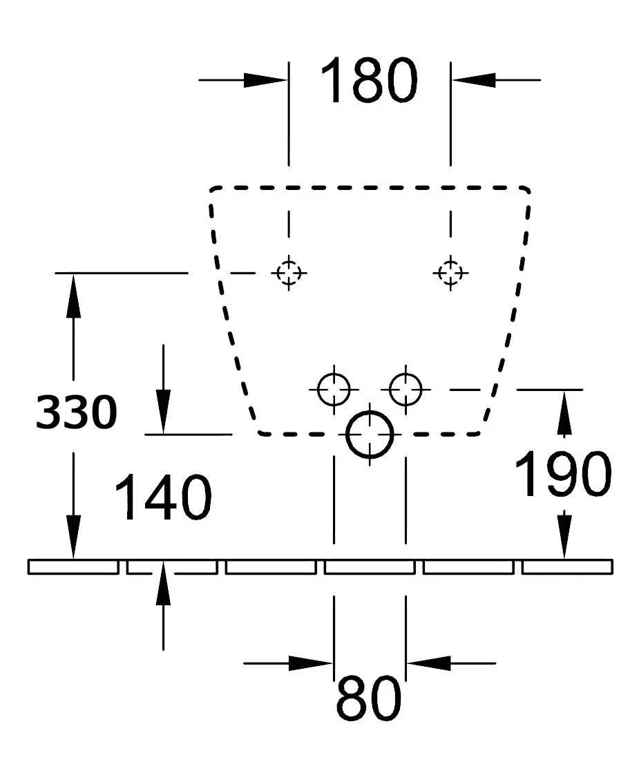 Vägg-hängande bidé BH101 - Image 4
