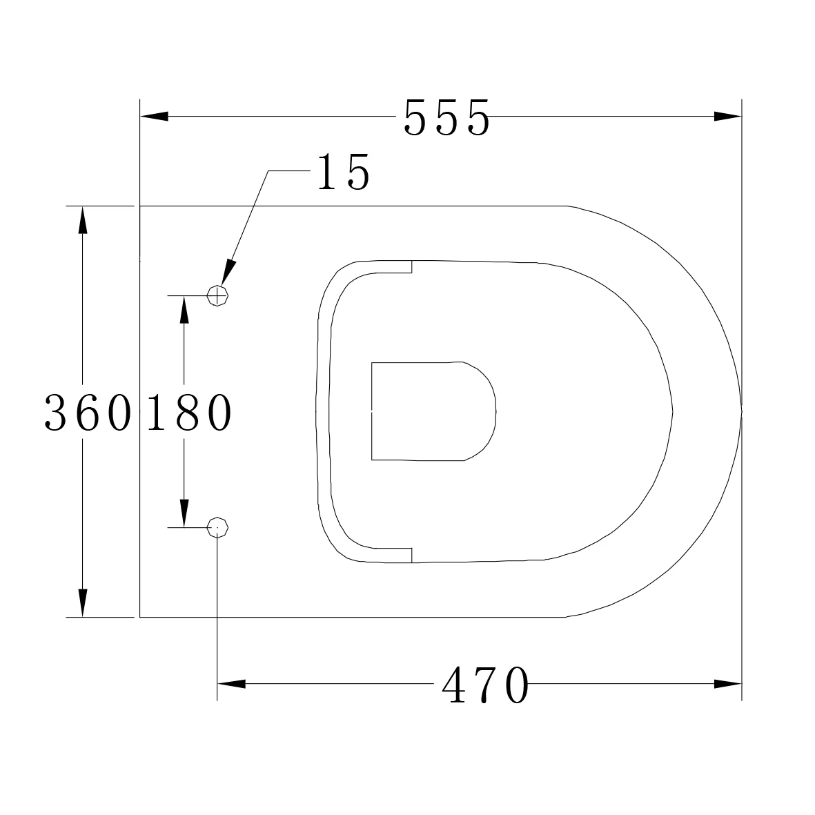 Vägghängd WC B-8030R - Image 12