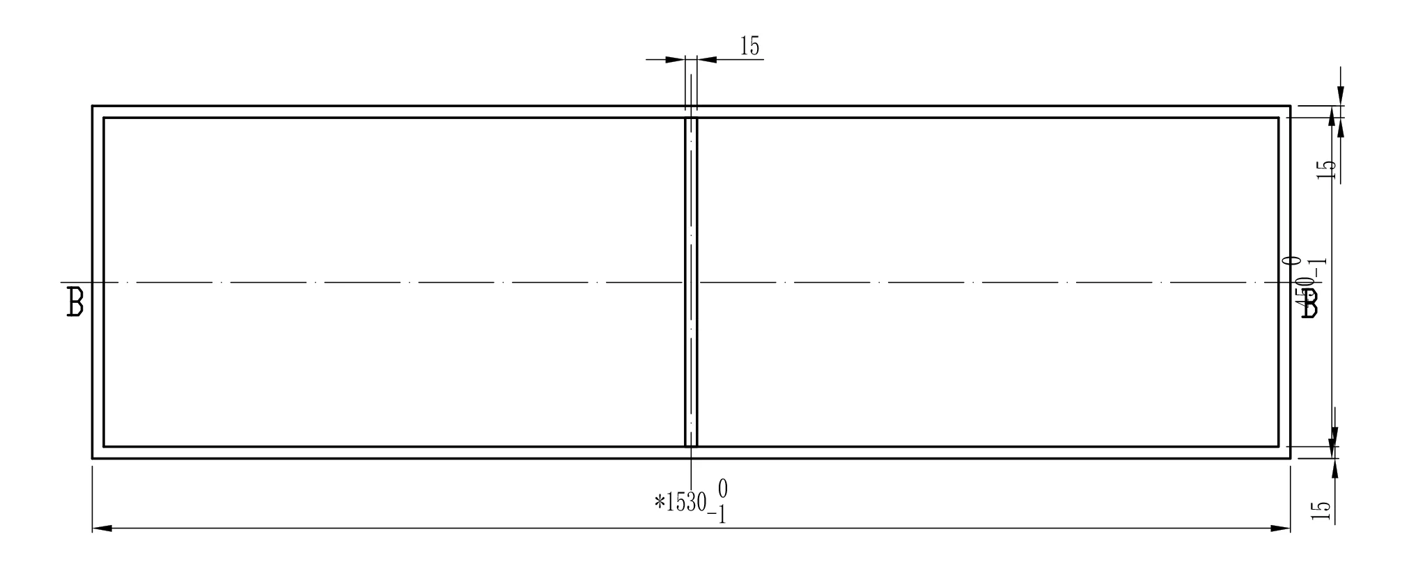 Väggmonterat dubbeltvättställ BA8015 i gjuten mineral - Image 11