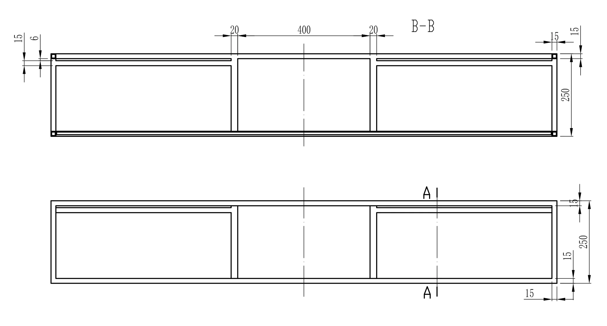Väggmonterat dubbeltvättställ BA8015 i gjuten mineral - Image 14