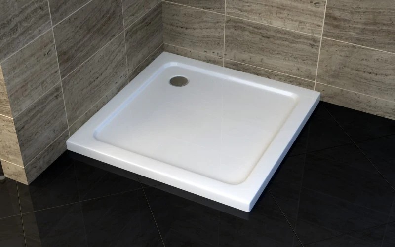 Vikbar duschvägg av nano-glas, EX213, 100 x 100 x 195 cm + duschkar - Image 10