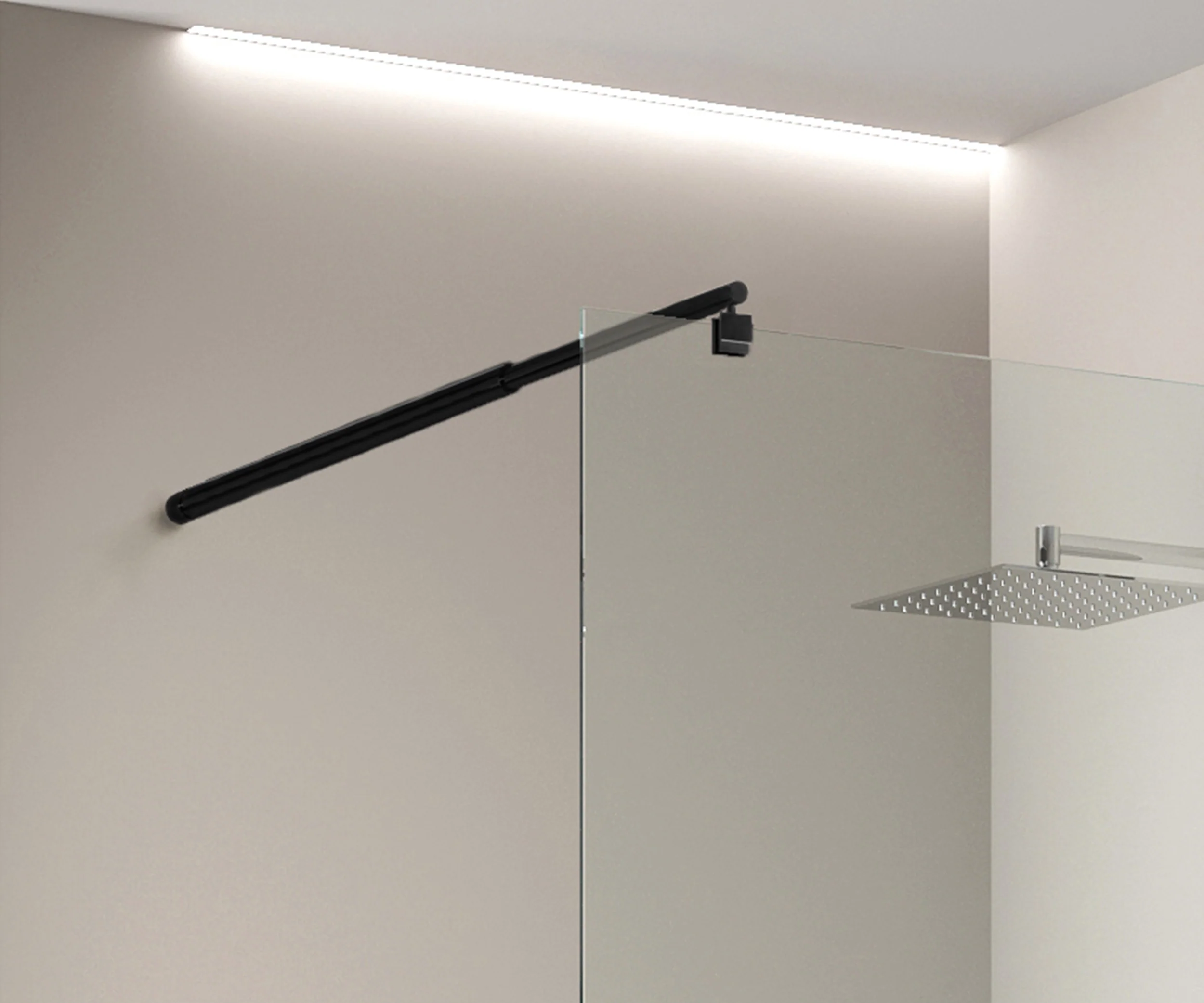 Walk-In 10 mm Super White Glass EX103 - Image 16