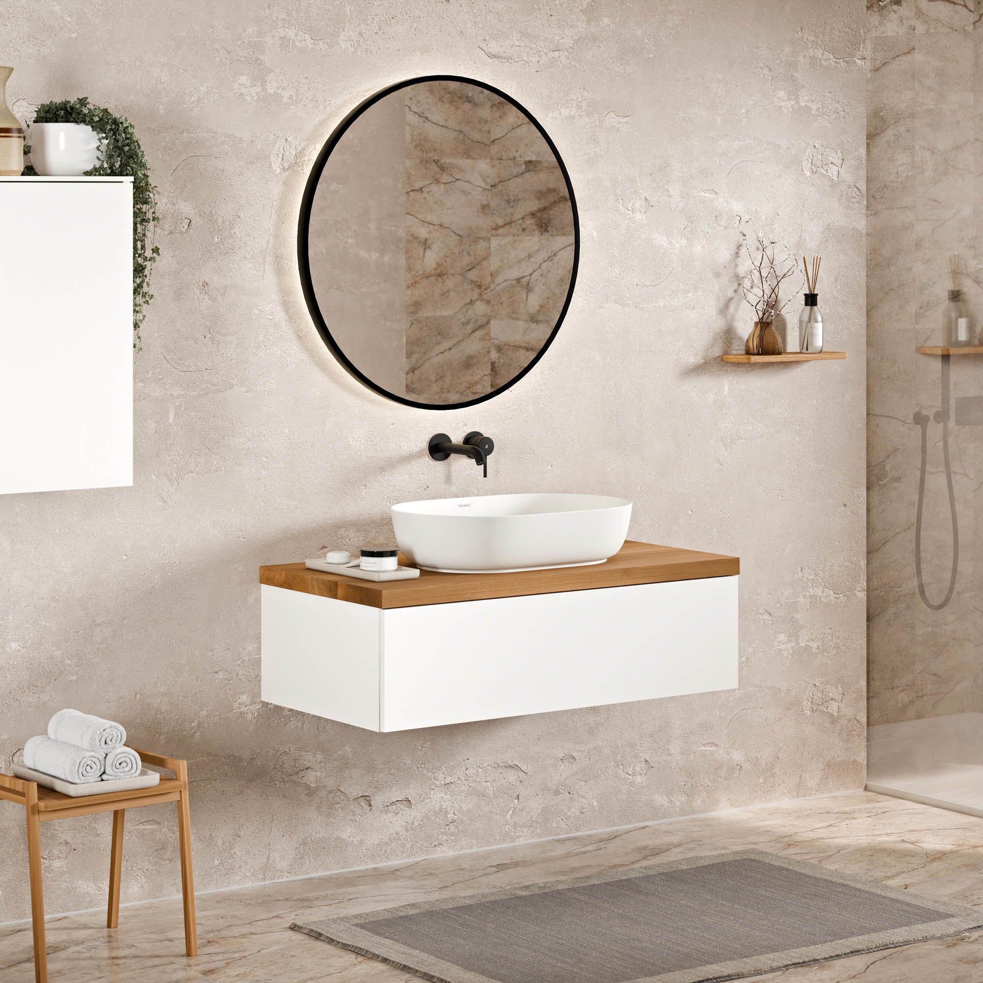 Tvättställsskåp JUVIA Classic 1 - 100 cm till 160 cm - Image 2