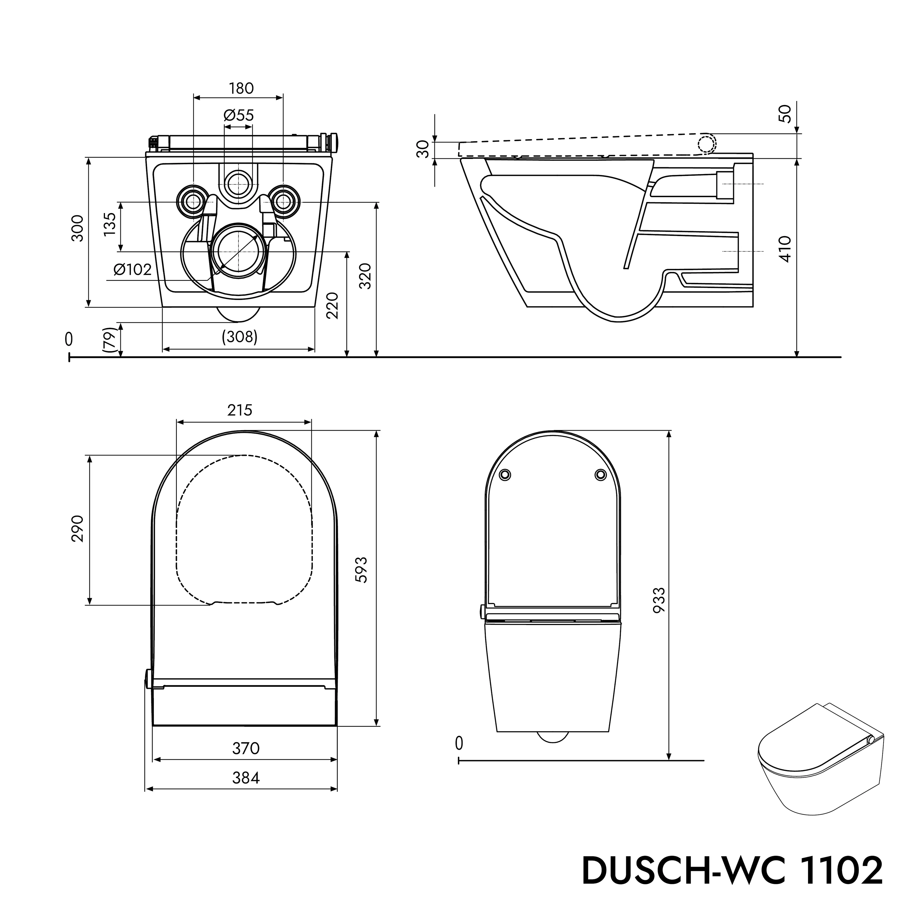 WC-Sparpaket 9: DUSCH-WC PRO+ 1102 - Image 14